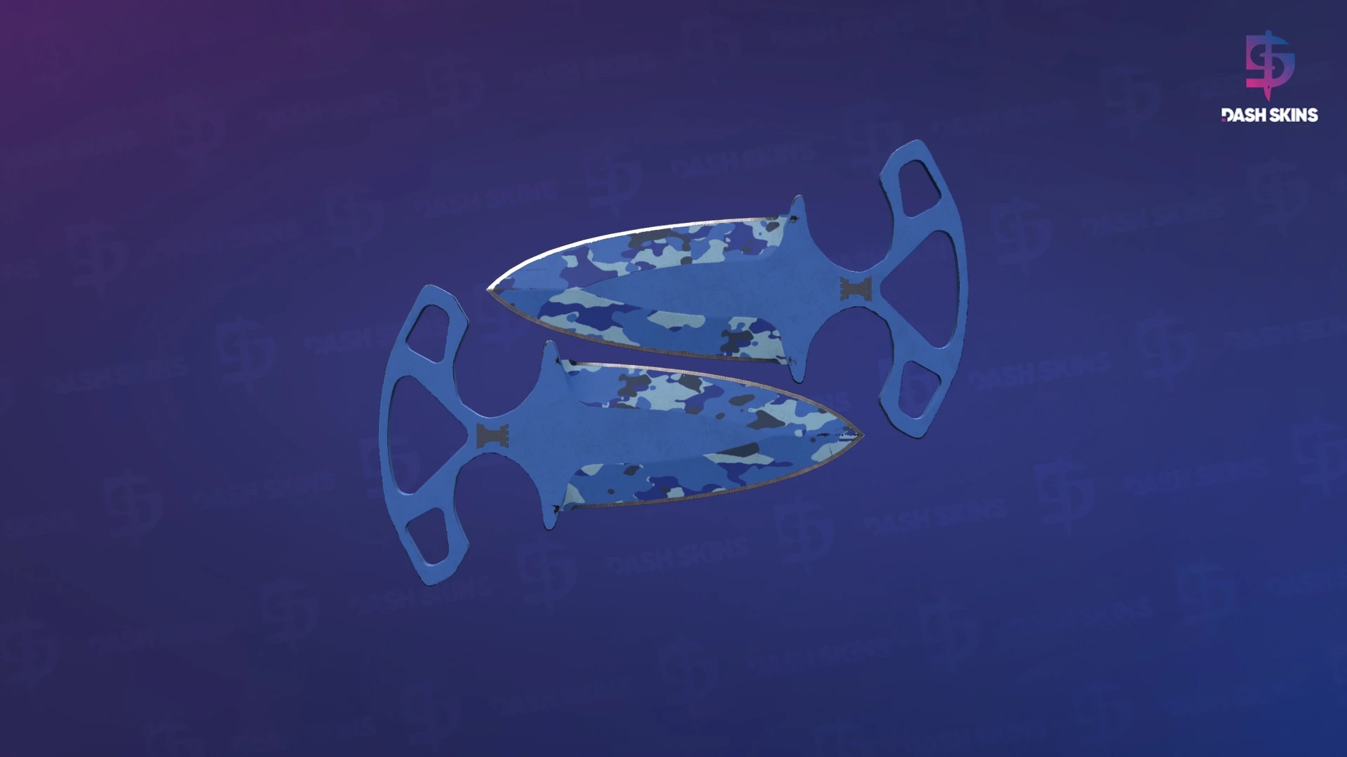 ★ Shadow Daggers | Bright Water (Field-Tested) Screenshot Playside