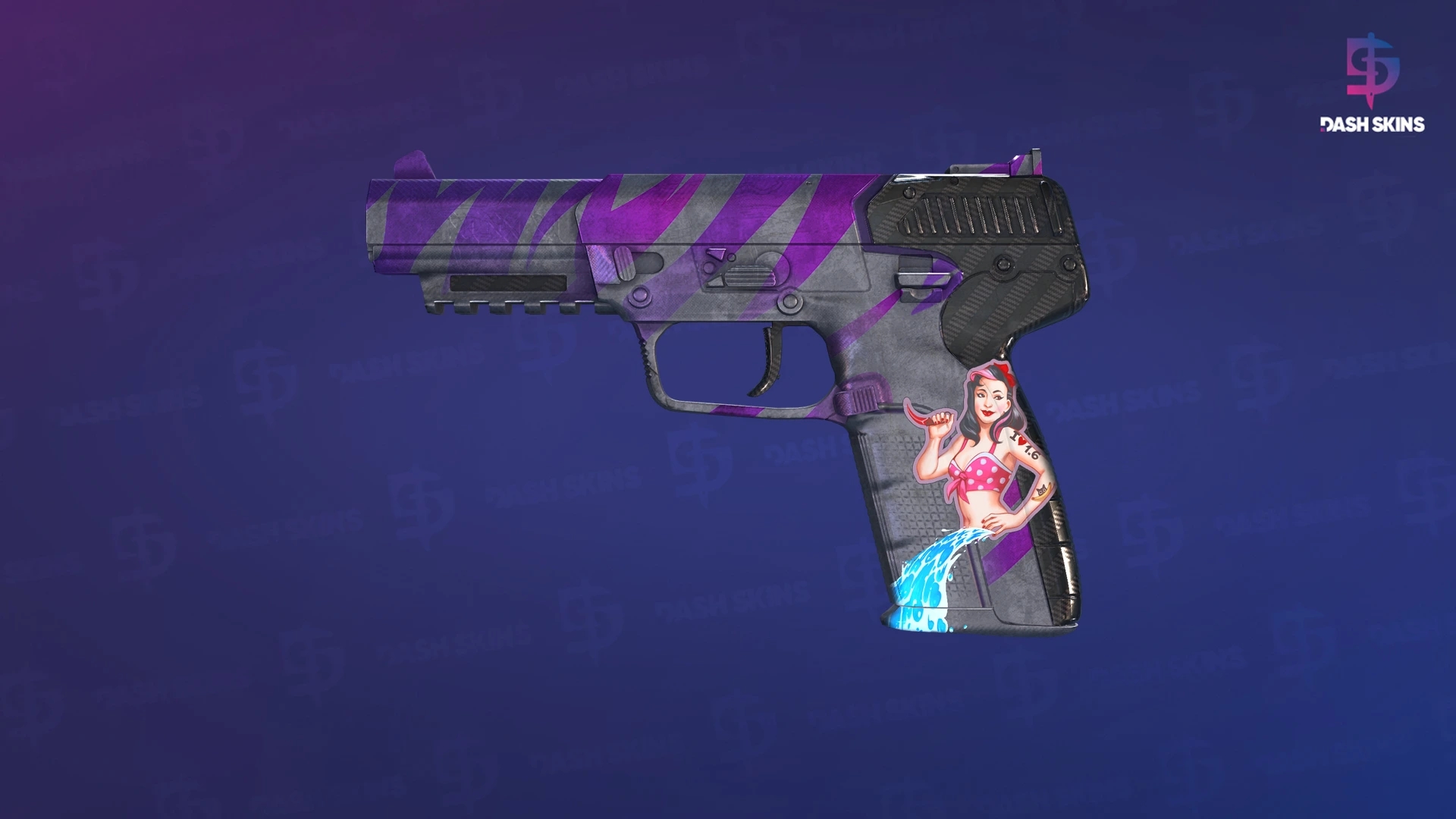 Five-SeveN | Hybrid (Well-Worn) Screenshot Playside