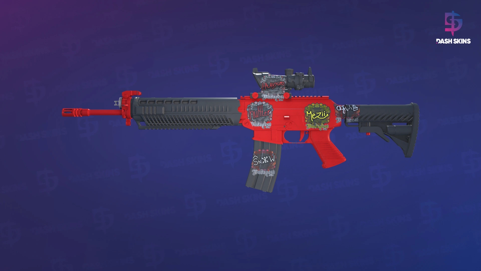 SG 553 | Candy Apple (Factory New) Screenshot Playside