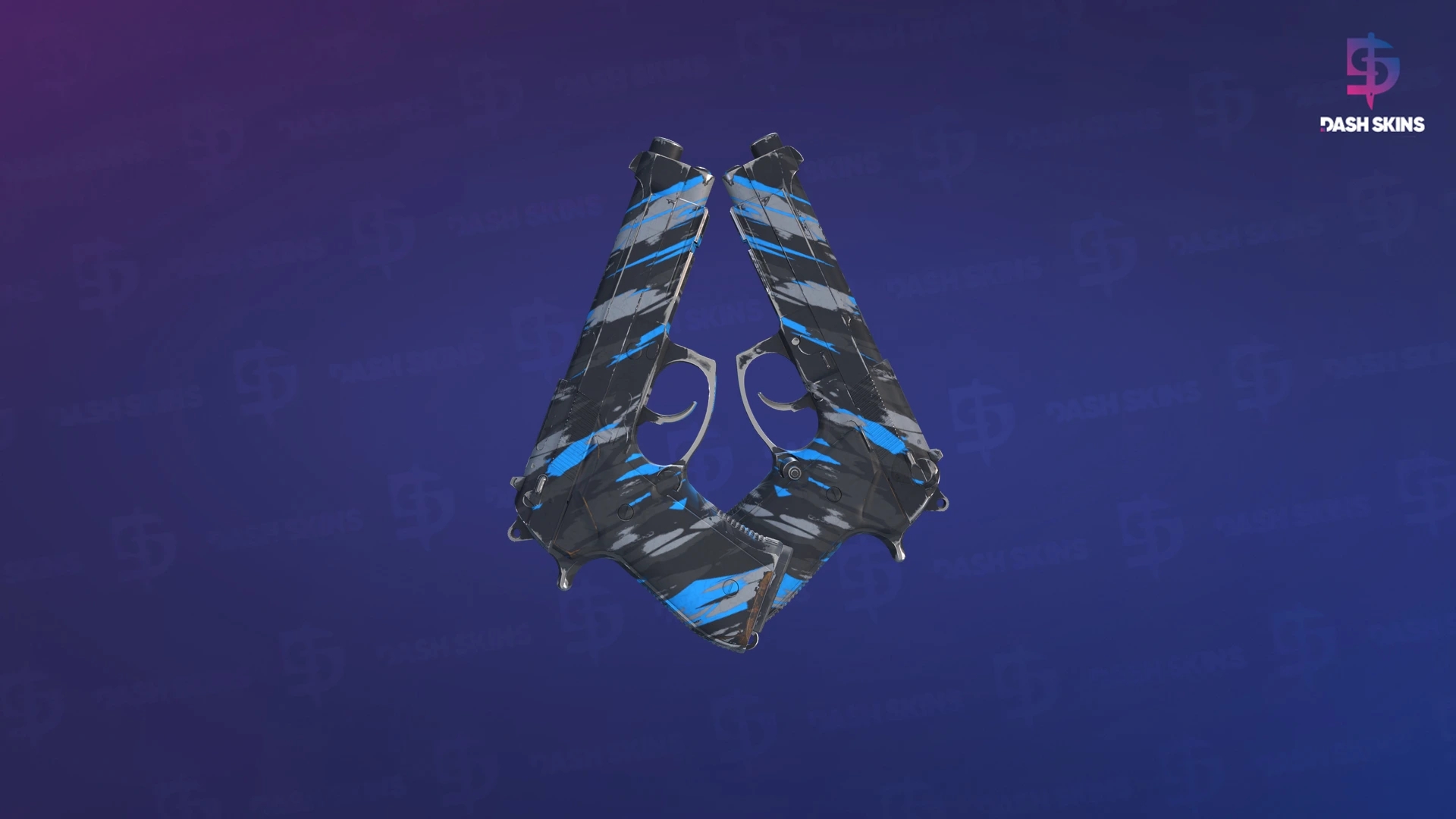 Dual Berettas | Shred (Field-Tested) Screenshot Playside
