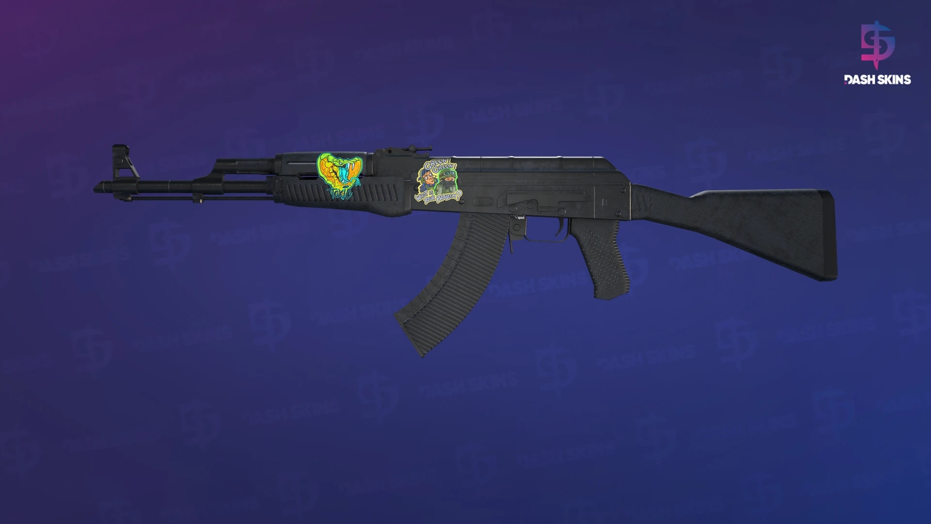 AK-47 | Slate (Battle-Scarred) Screenshot Playside