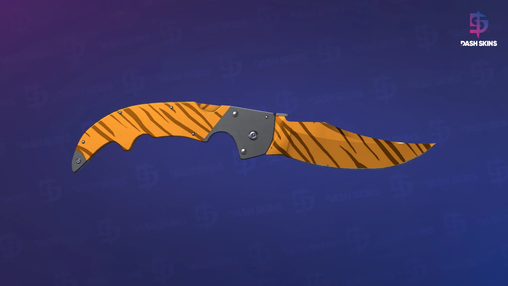★ Falchion Knife | Tiger Tooth (Factory New) Screenshot Playside