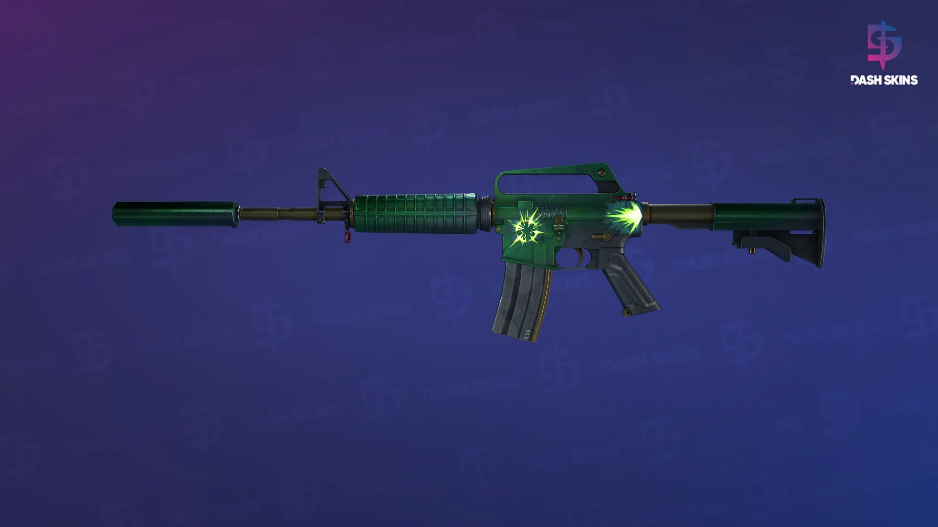 M4A1-S | Electrum (Well-Worn) Screenshot Playside
