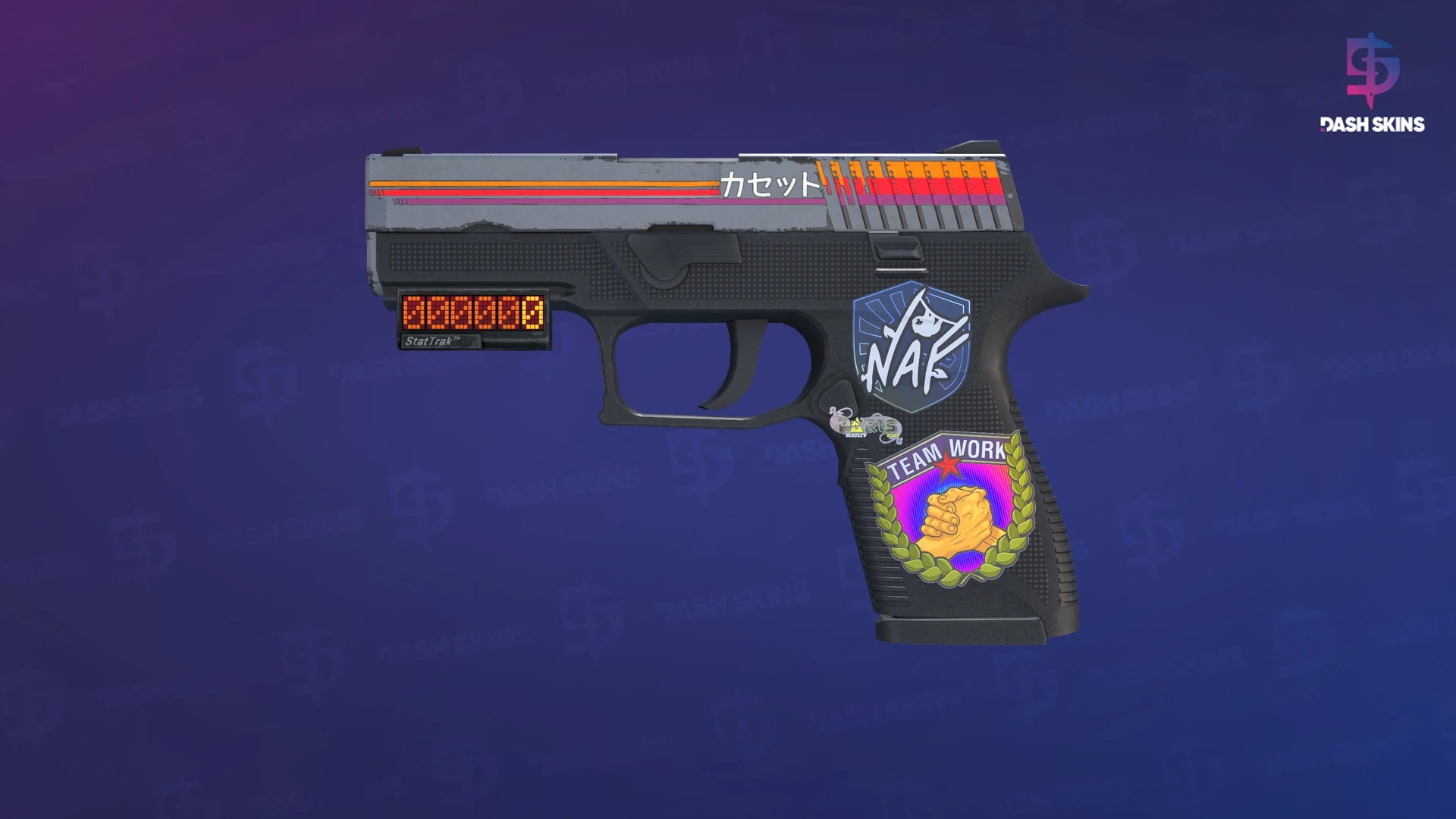 StatTrak™ P250 | Cassette (Minimal Wear) Screenshot Playside
