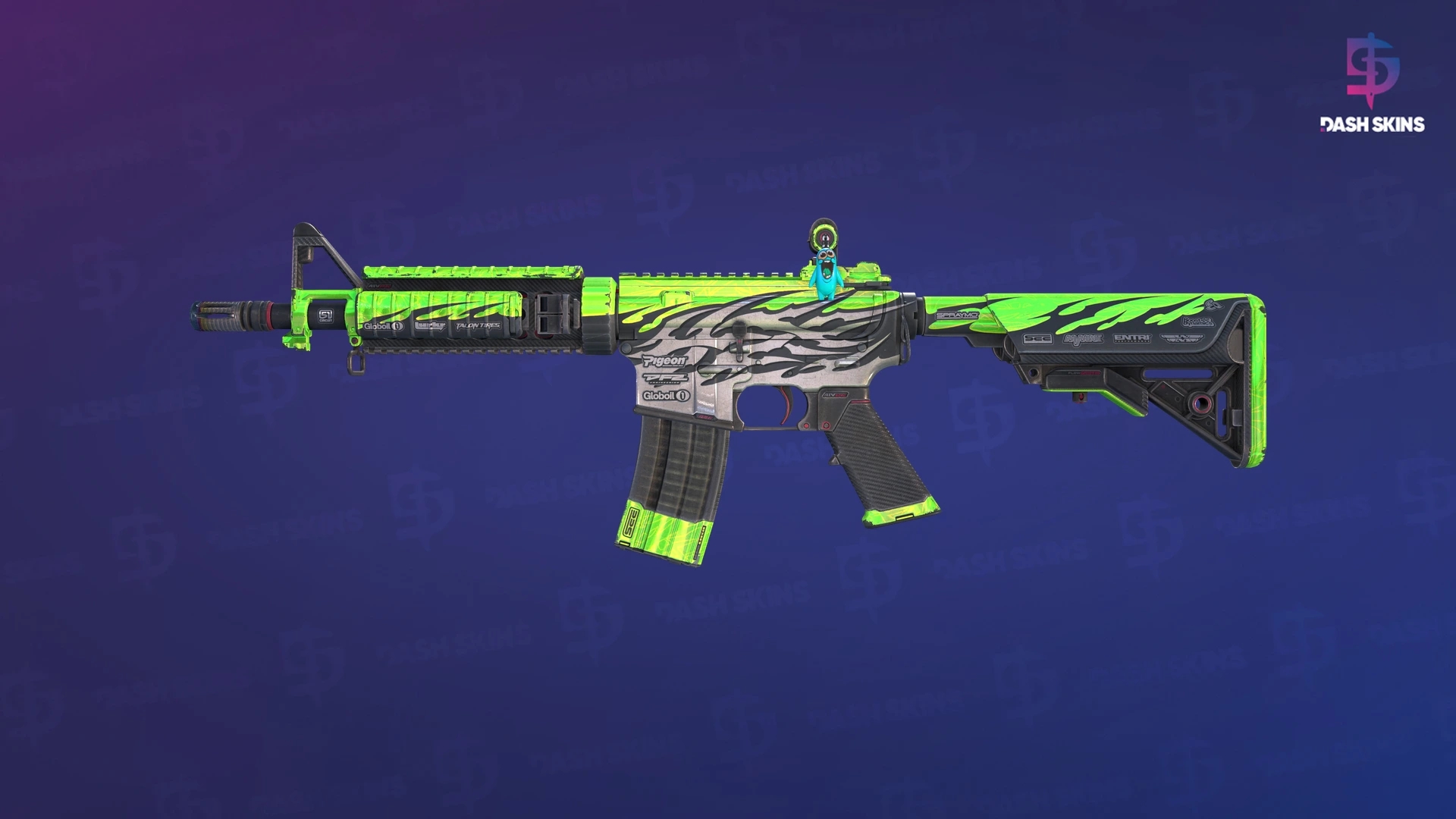 M4A4 | Full Throttle (Field-Tested) Screenshot Playside