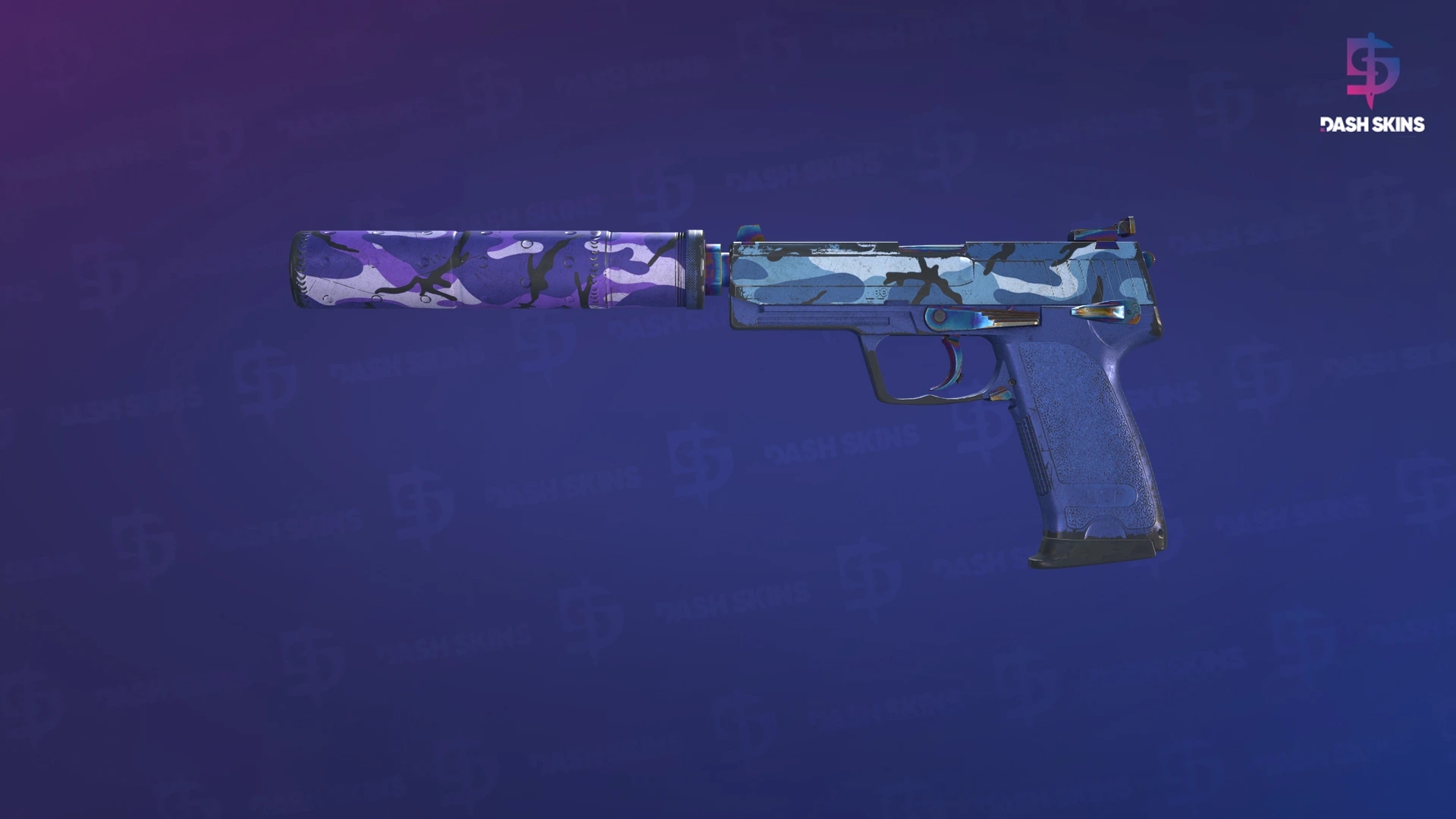 USP-S | Alpine Camo (Battle-Scarred) Screenshot Playside