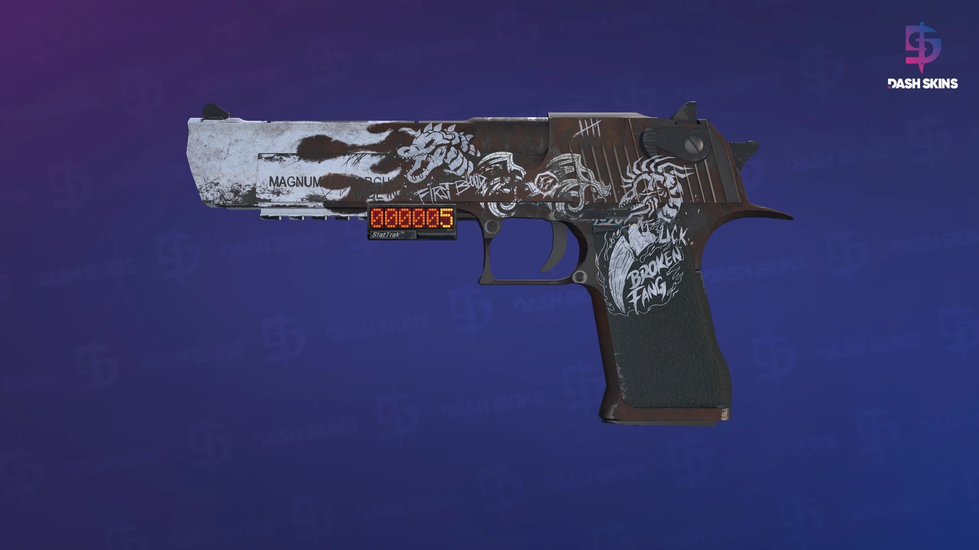 StatTrak™ Desert Eagle | Oxide Blaze (Field-Tested) Screenshot Playside