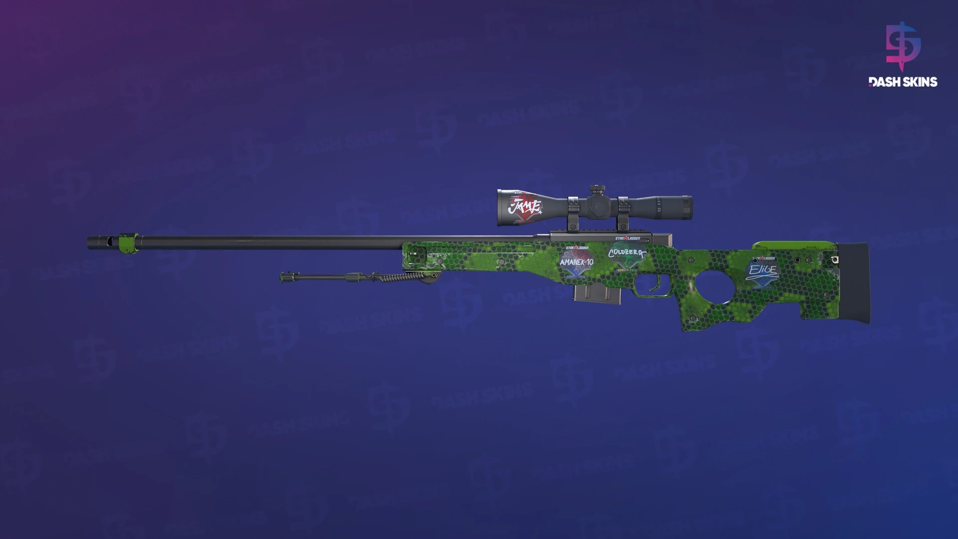 AWP | Pit Viper (Minimal Wear) Screenshot Playside
