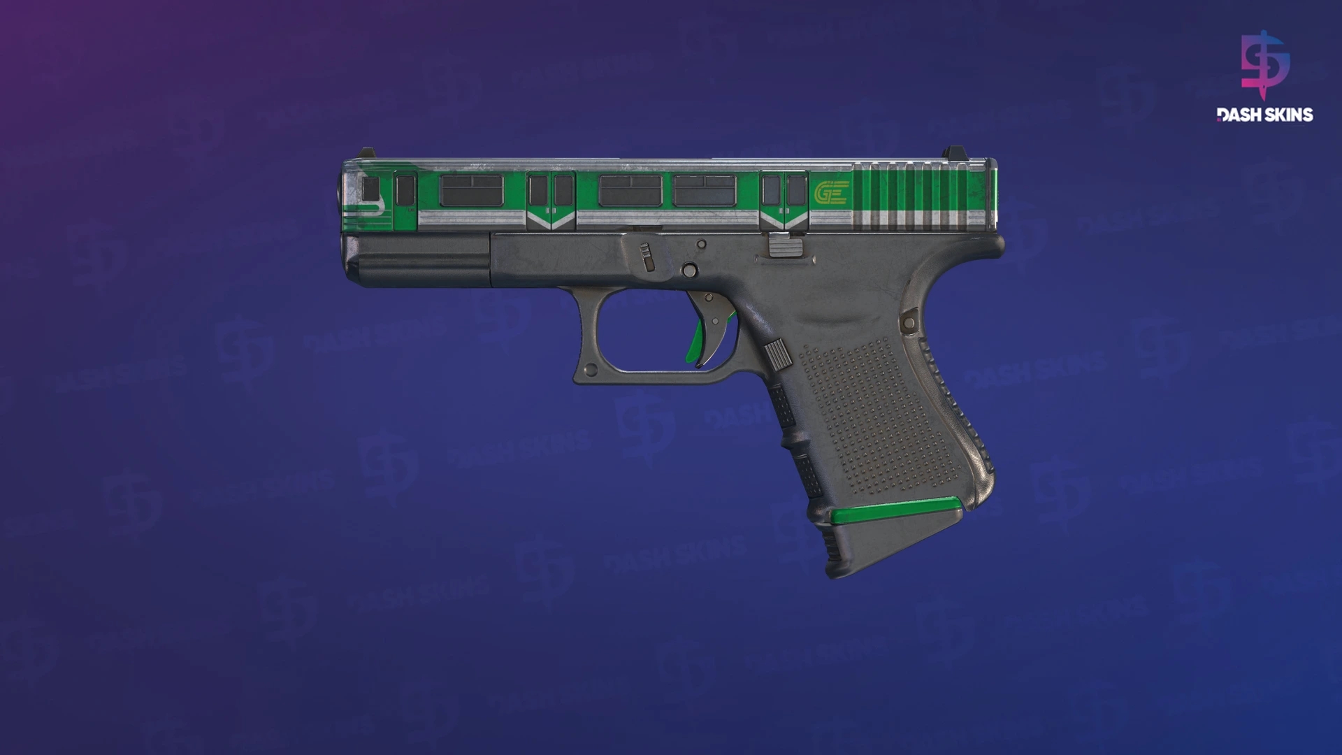 Glock-18 | Green Line (Field-Tested) Screenshot Playside