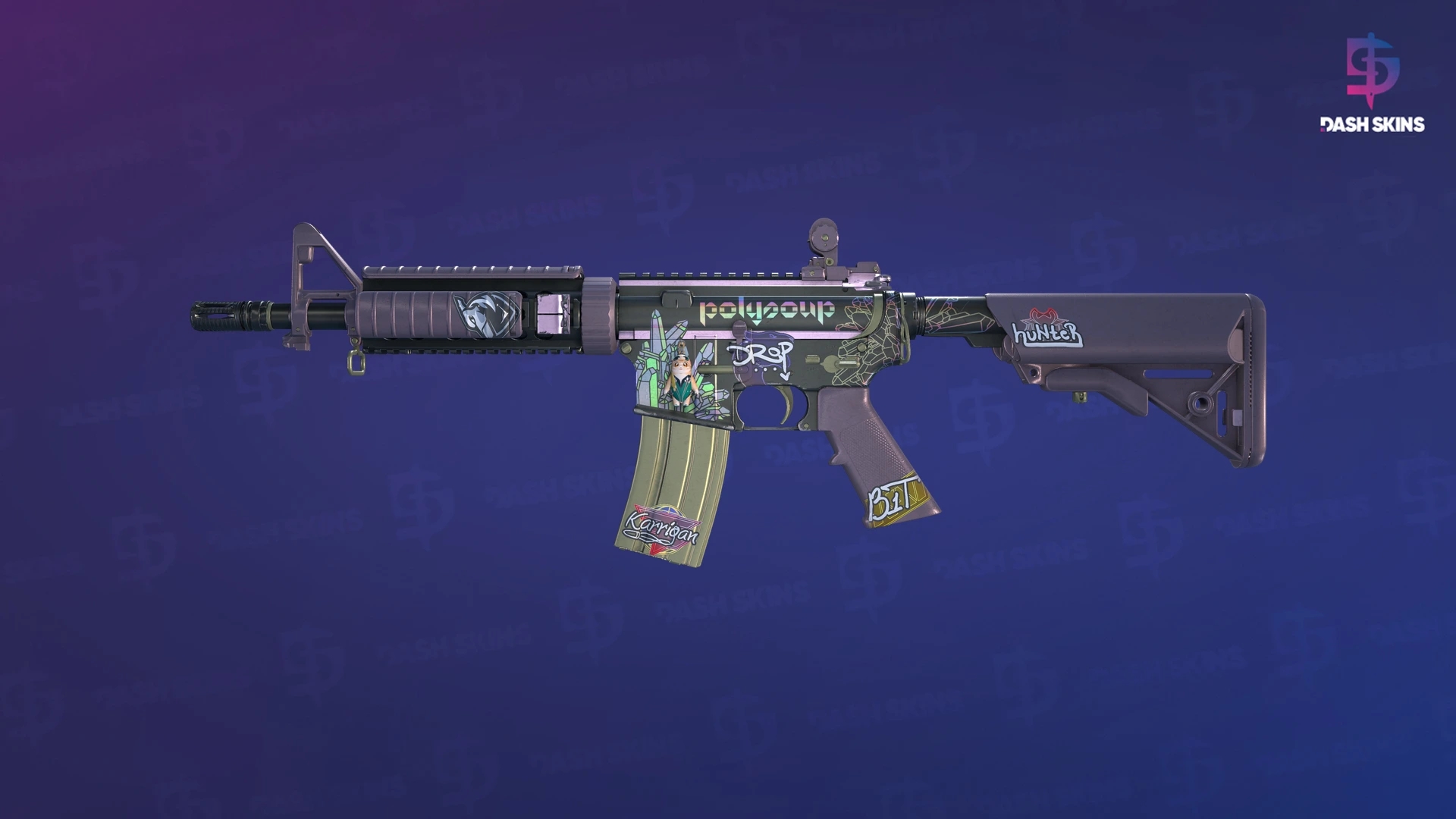 M4A4 | Polysoup (Field-Tested) Screenshot Playside
