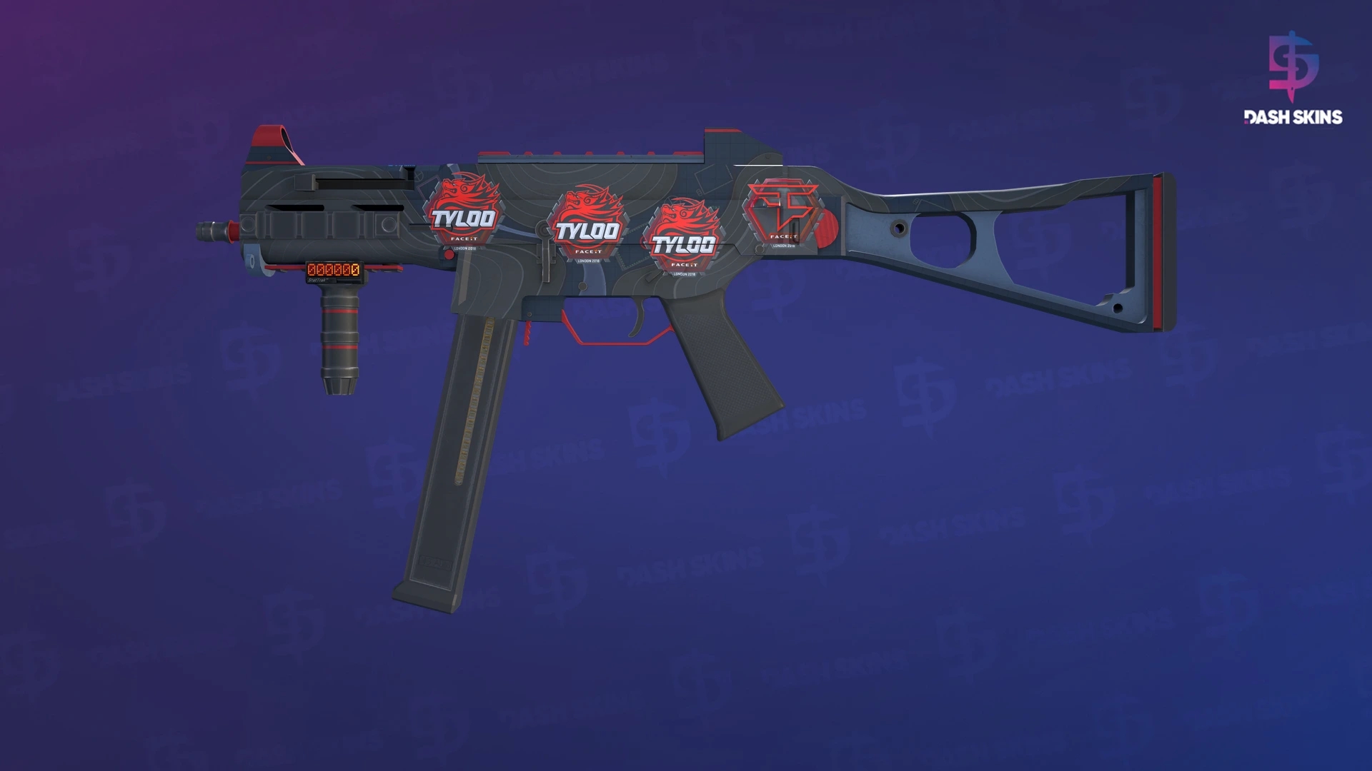 StatTrak™ UMP-45 | Briefing (Minimal Wear) Screenshot Playside