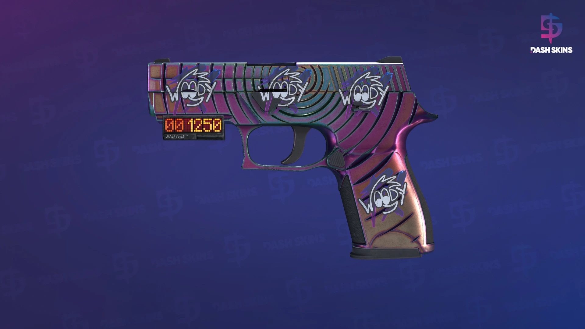StatTrak™ P250 | Epicenter (Well-Worn) Screenshot Playside