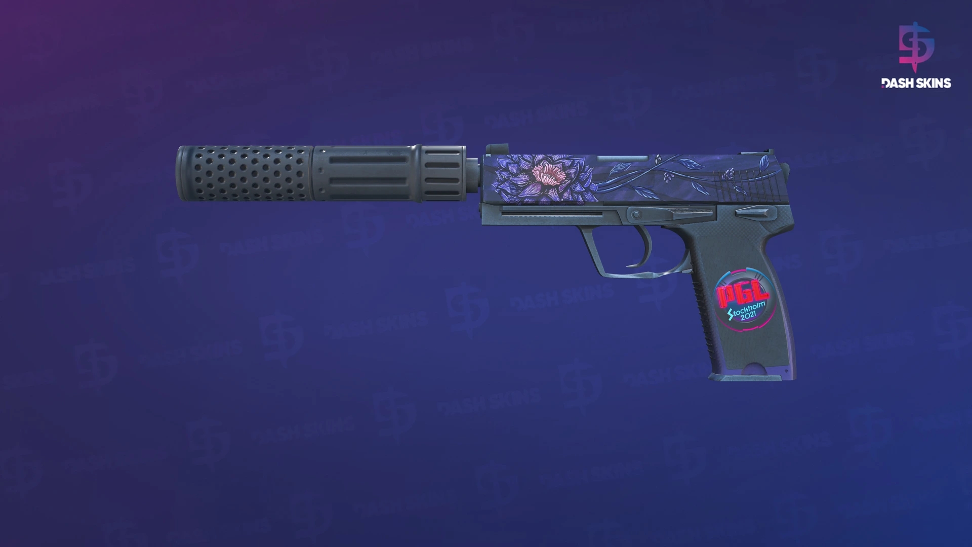 USP-S | Black Lotus (Field-Tested) Screenshot Playside