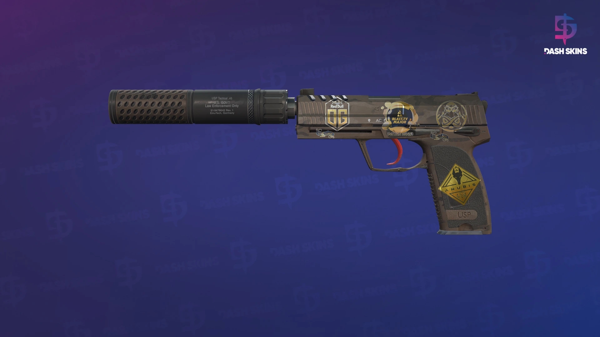 Souvenir USP-S | Desert Tactical (Minimal Wear) Screenshot Playside