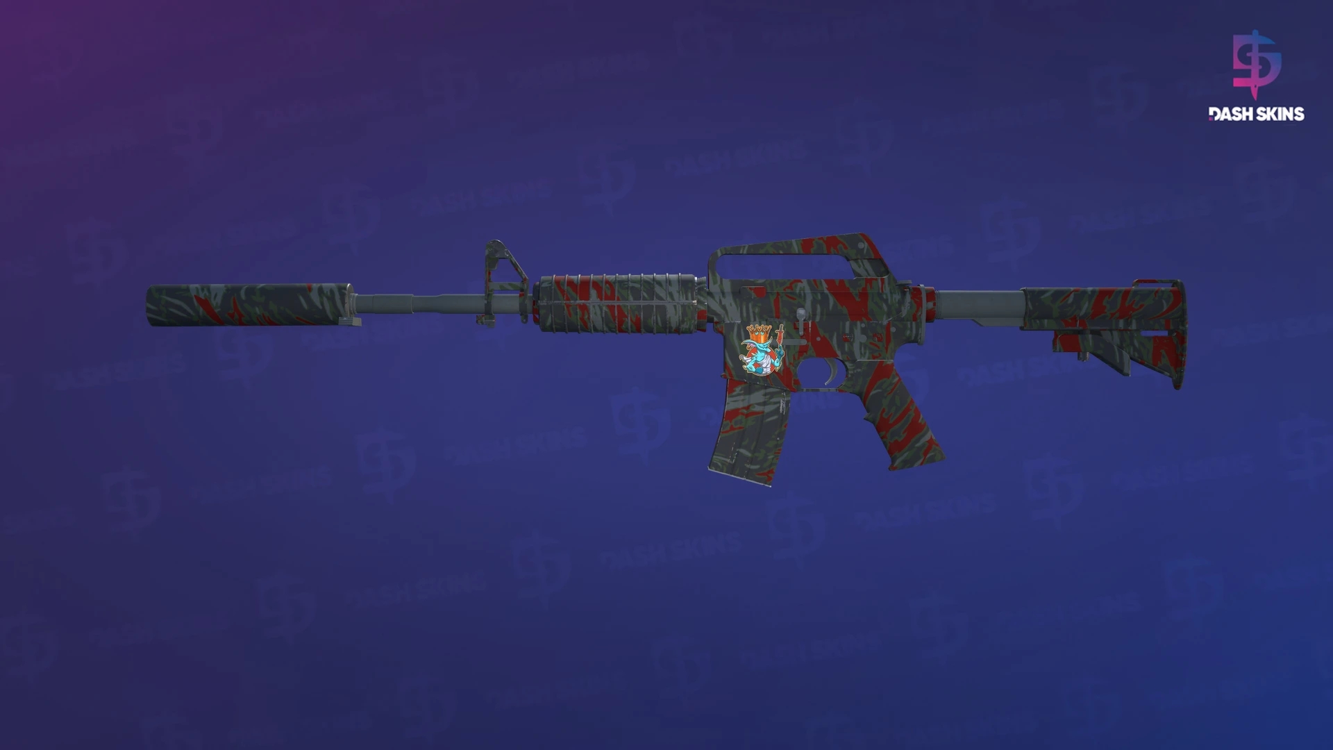M4A1-S | Blood Tiger (Minimal Wear) Screenshot Playside
