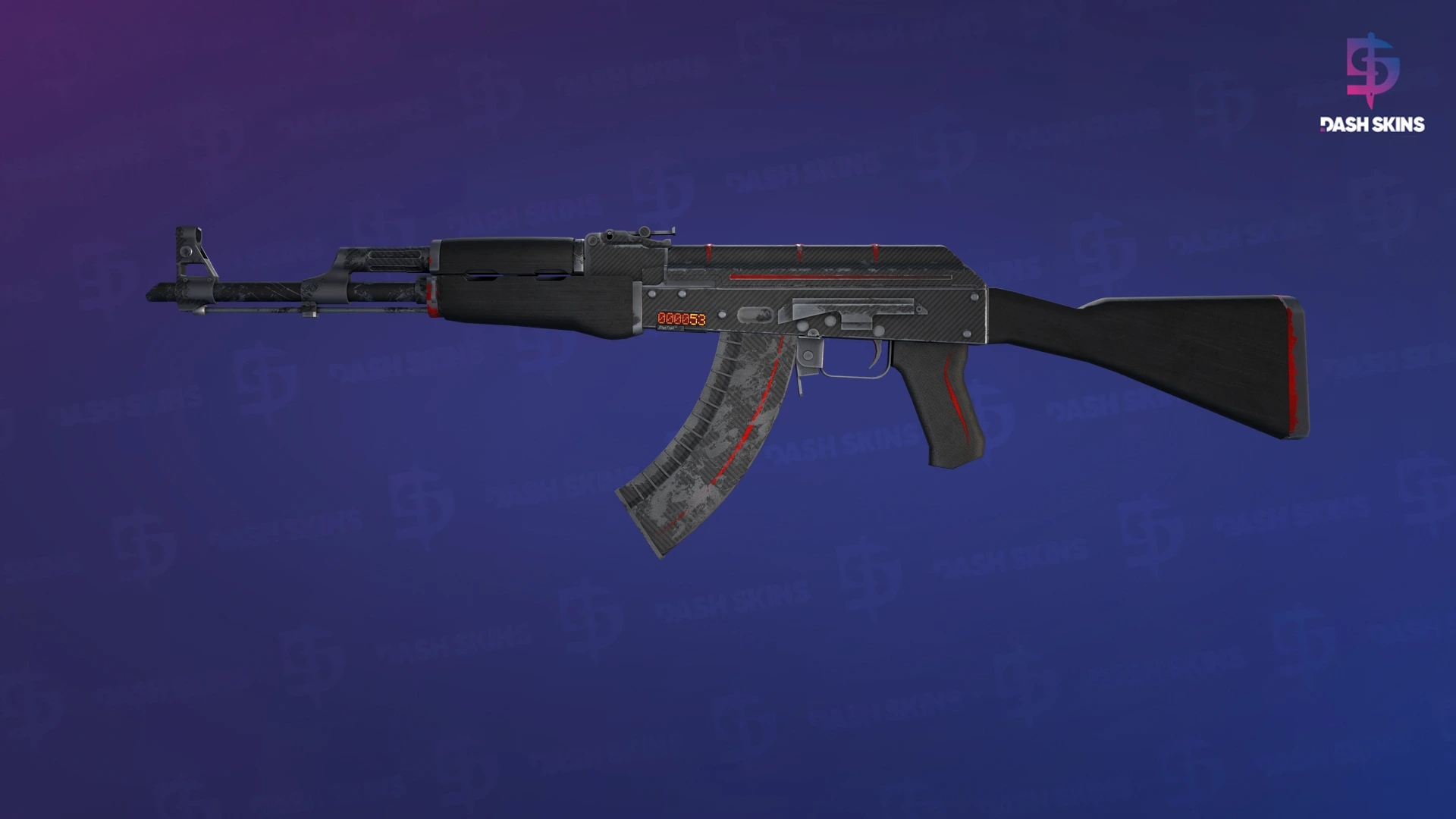 StatTrak™ AK-47 | Redline (Well-Worn) Screenshot Playside