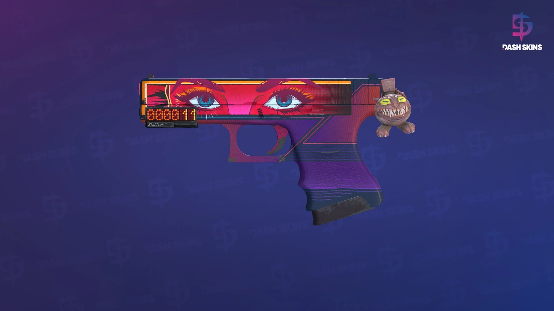 StatTrak™ Glock-18 | Vogue (Minimal Wear) Screenshot Playside