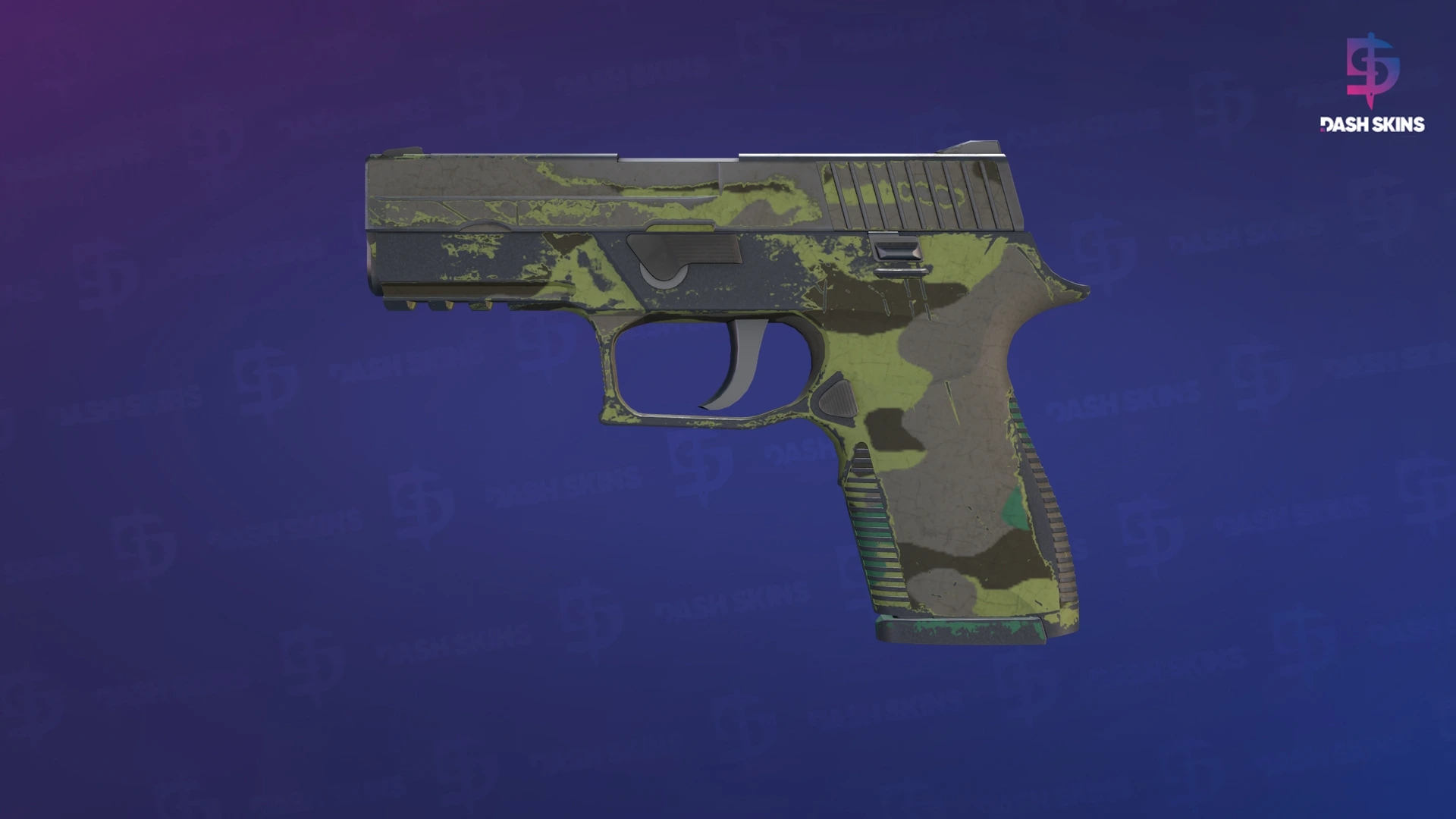 P250 | Boreal Forest (Well-Worn) Screenshot Playside