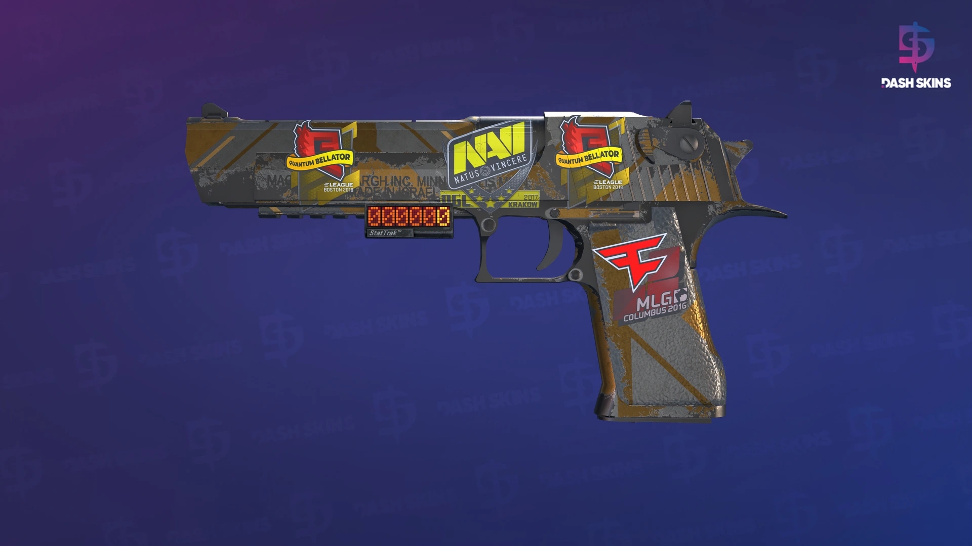 StatTrak™ Desert Eagle | Bronze Deco (Well-Worn) Screenshot Playside