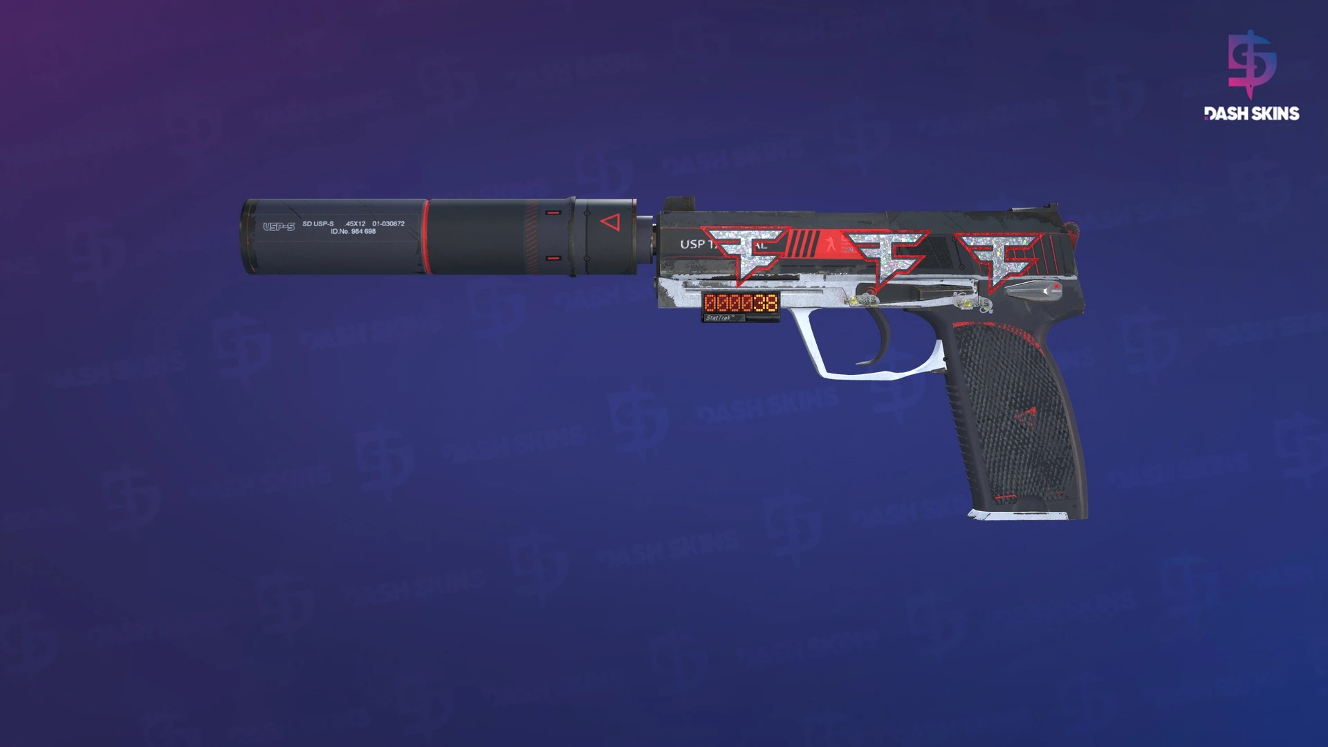 StatTrak™ USP-S | Cyrex (Field-Tested) Screenshot Playside