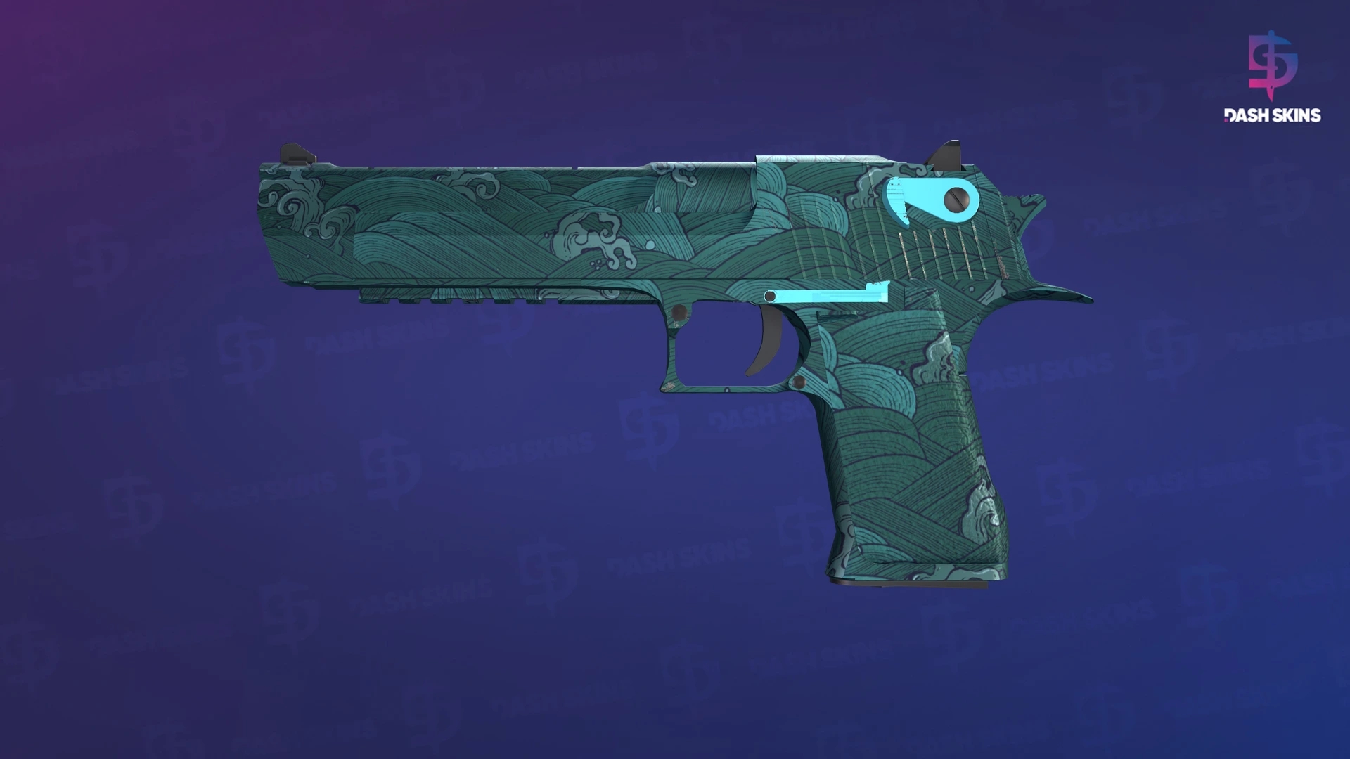 Desert Eagle | Midnight Storm (Factory New) Screenshot Playside