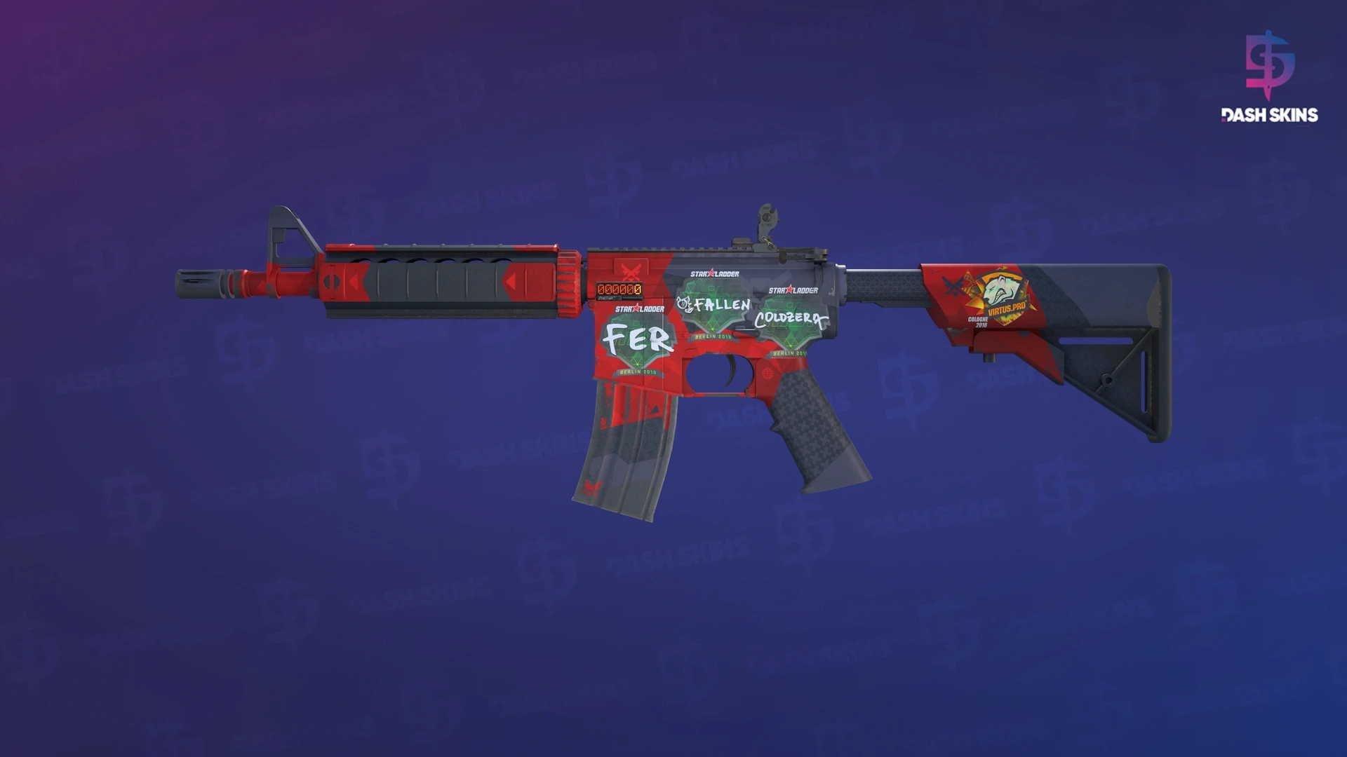StatTrak™ M4A4 | Evil Daimyo (Field-Tested) Screenshot Playside