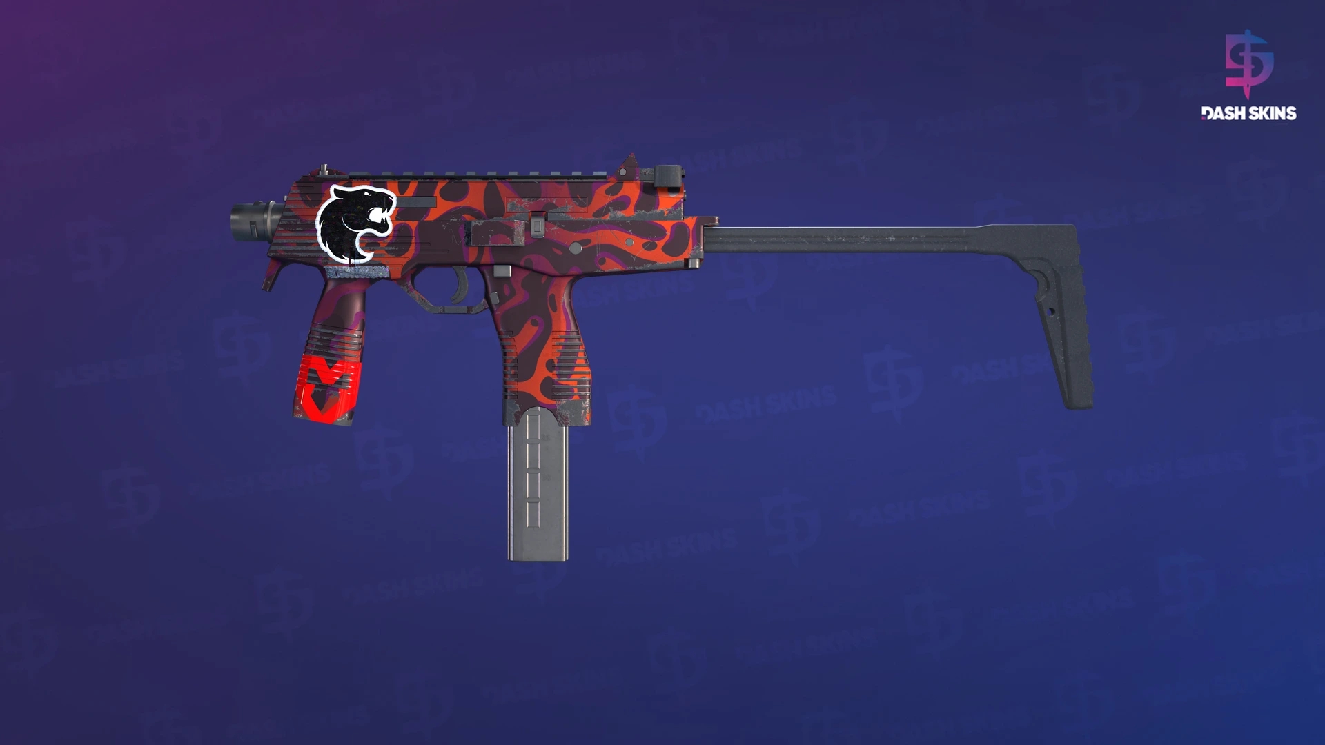 MP9 | Ruby Poison Dart (Field-Tested) Screenshot Playside