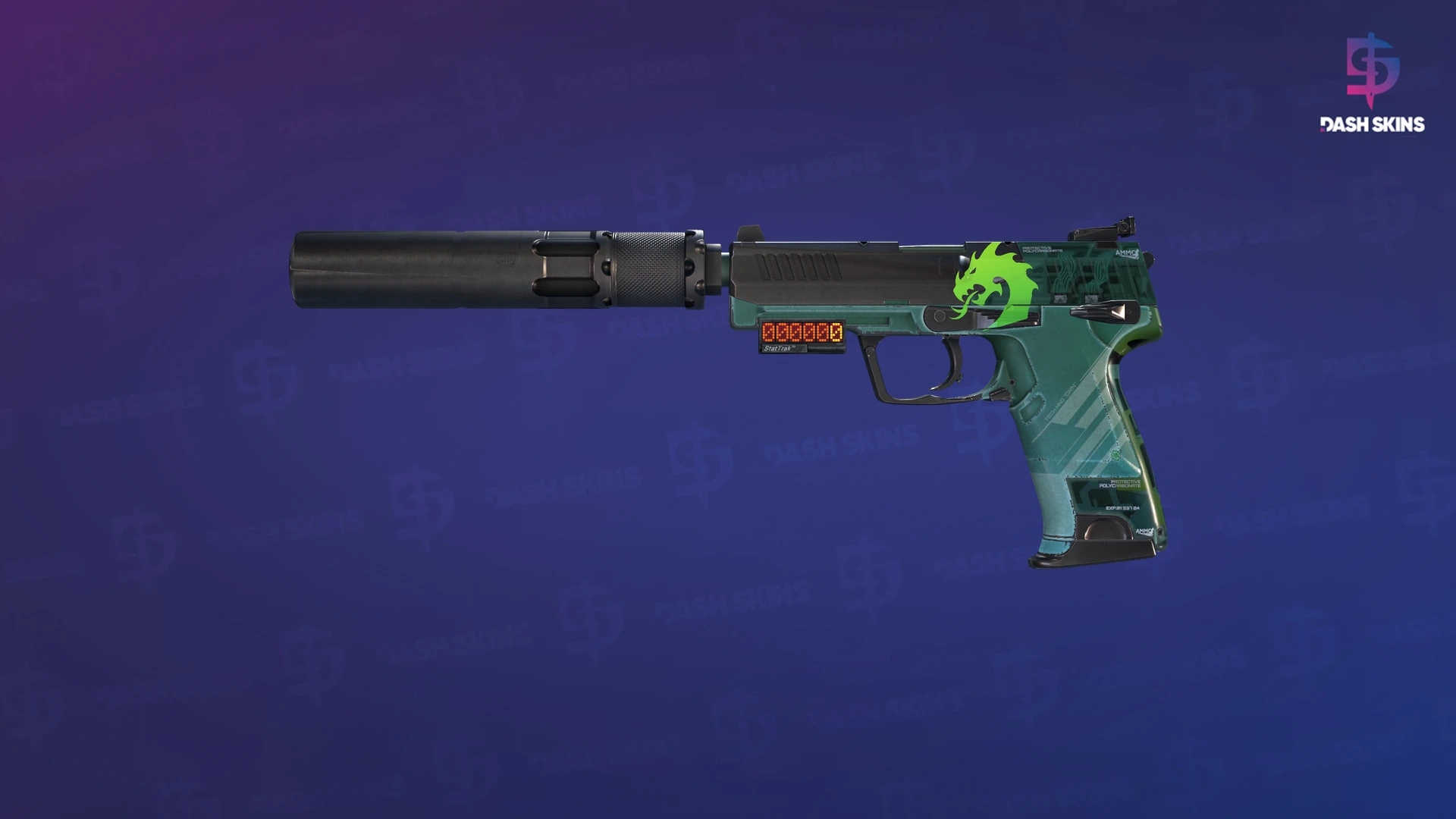 StatTrak™ USP-S | PC-GRN (Field-Tested) Screenshot Playside