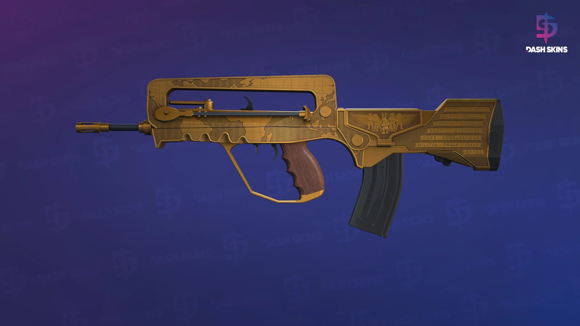 FAMAS | Commemoration (Field-Tested) Screenshot Playside