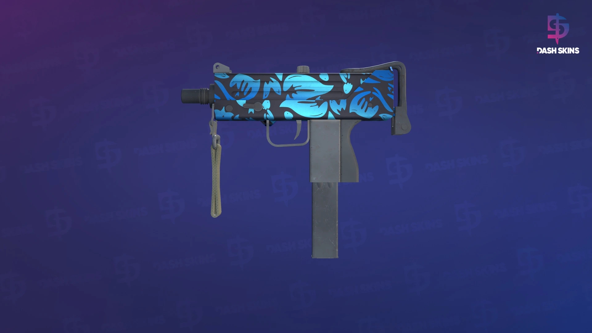 MAC-10 | Oceanic (Factory New) Screenshot Playside