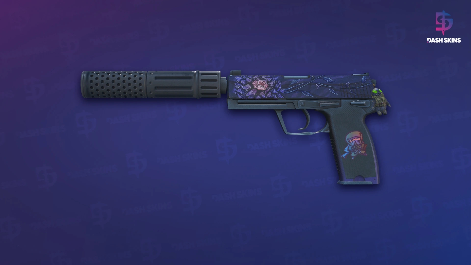 USP-S | Black Lotus (Field-Tested) Screenshot Playside