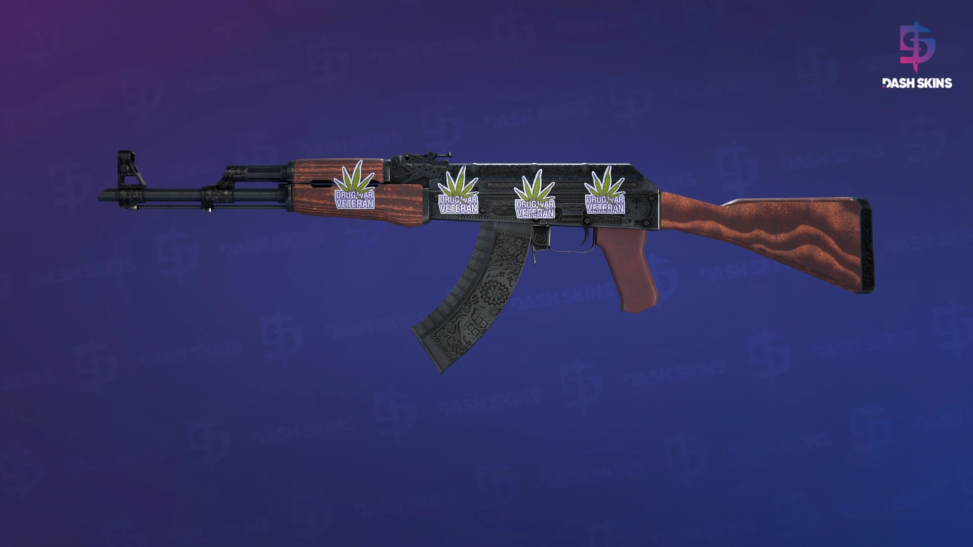 AK-47 | Cartel (Battle-Scarred) Screenshot Playside
