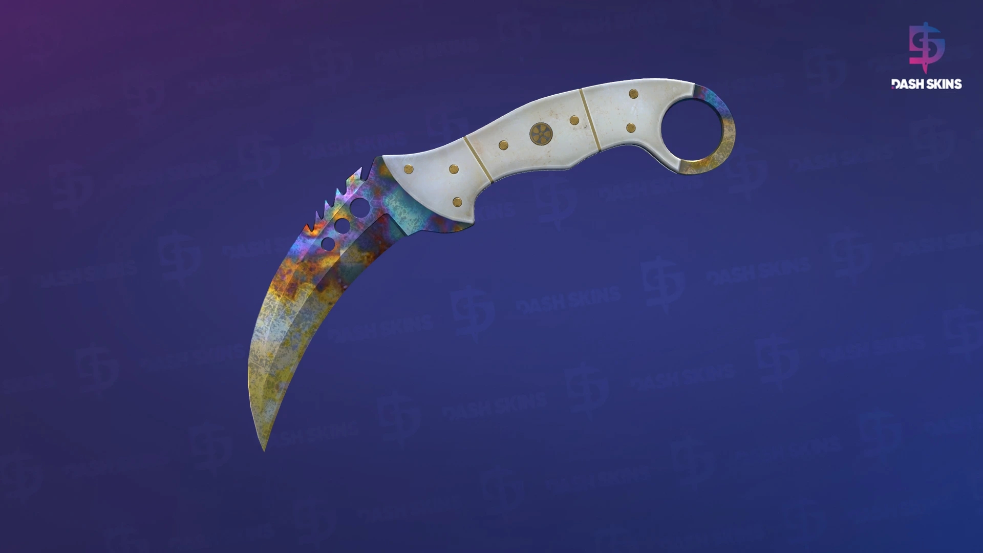 ★ Talon Knife | Case Hardened (Well-Worn) Screenshot Playside