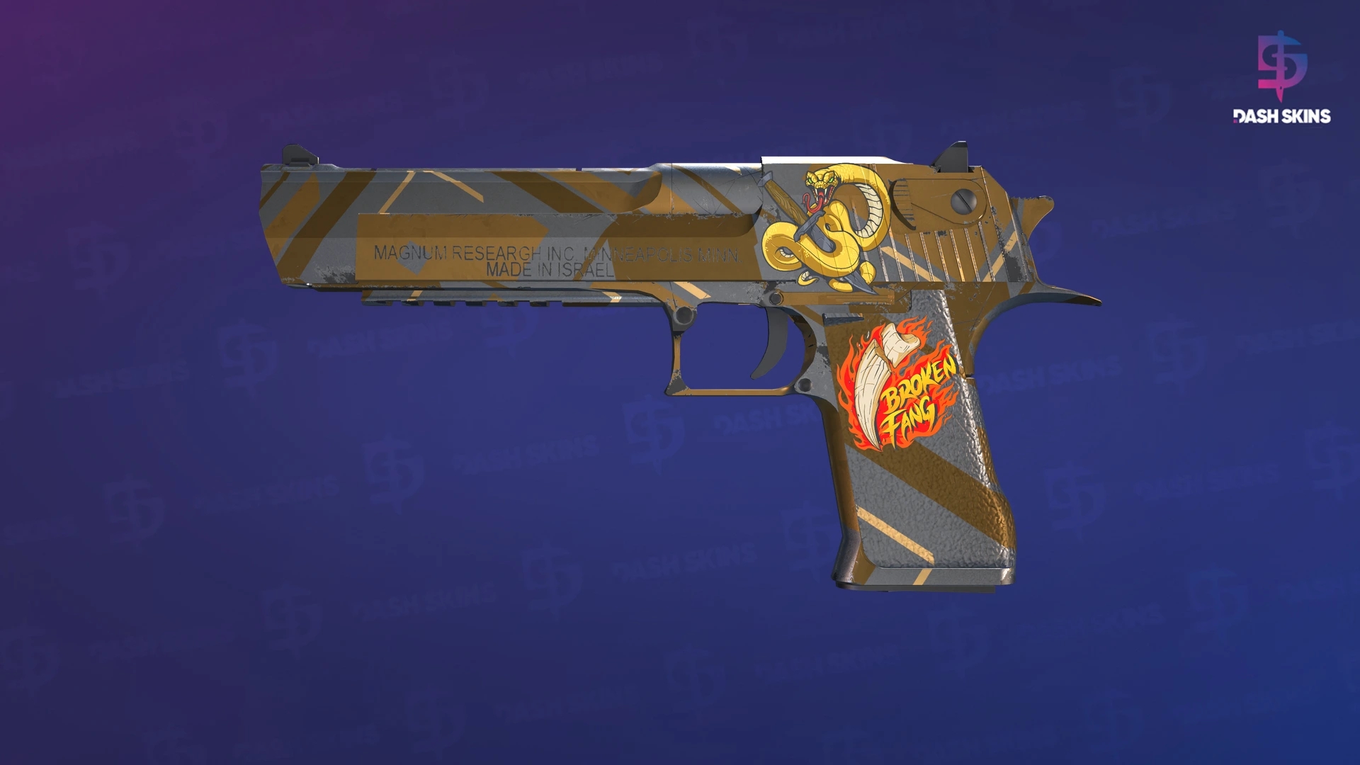 Desert Eagle | Bronze Deco (Minimal Wear) Screenshot Playside