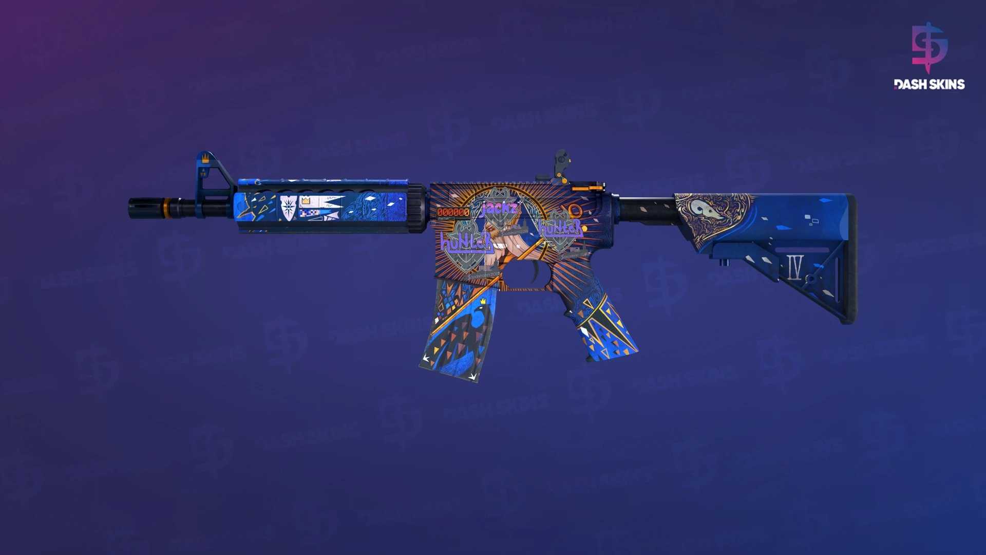 StatTrak™ M4A4 | The Emperor (Minimal Wear) Screenshot Playside