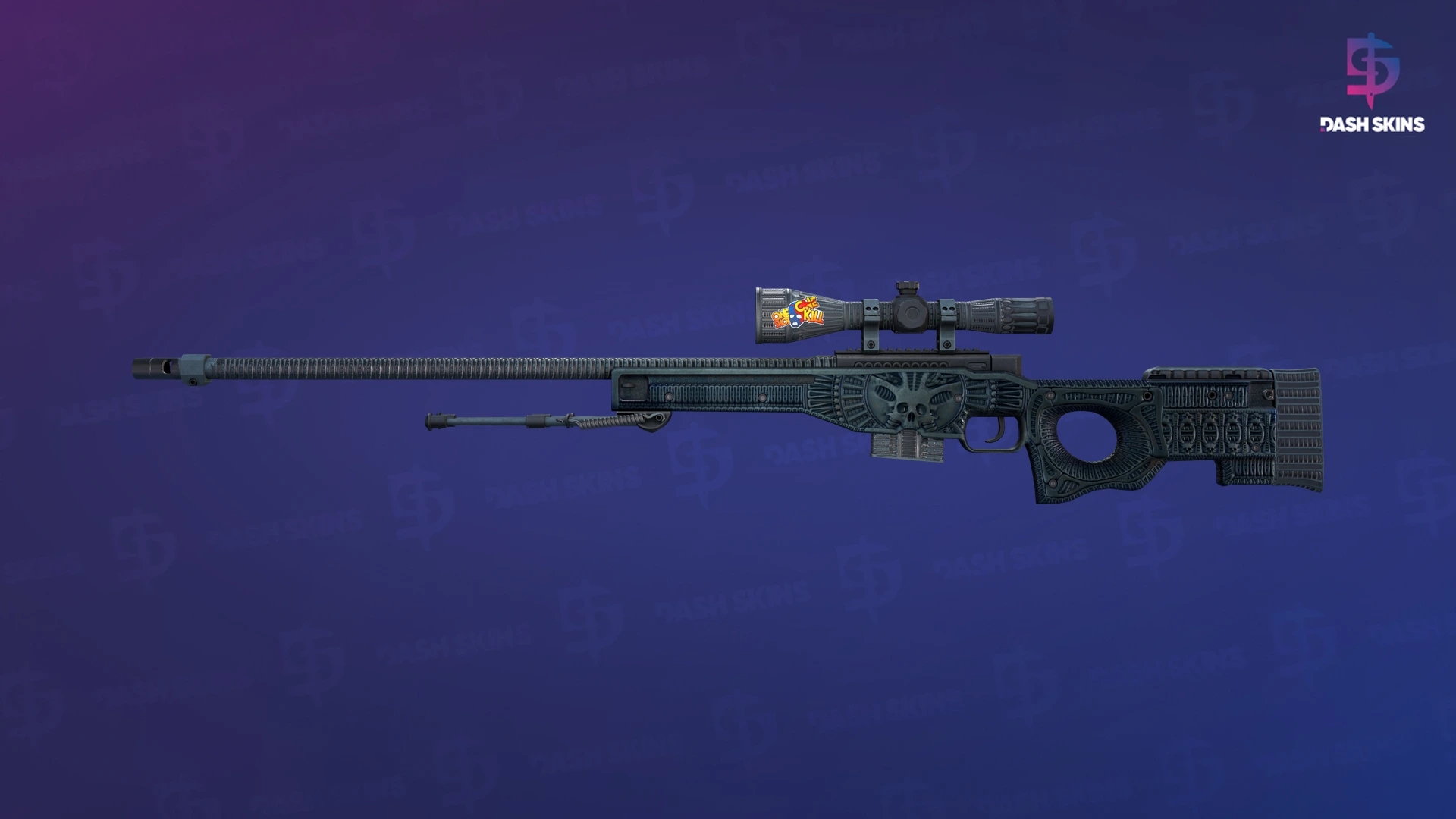 AWP | Exoskeleton (Battle-Scarred) Screenshot Playside