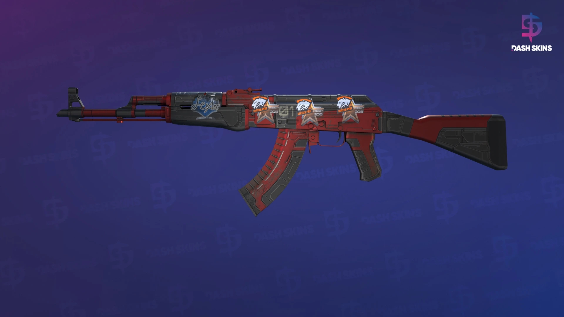 AK-47 | Orbit Mk01 (Factory New) Screenshot Playside
