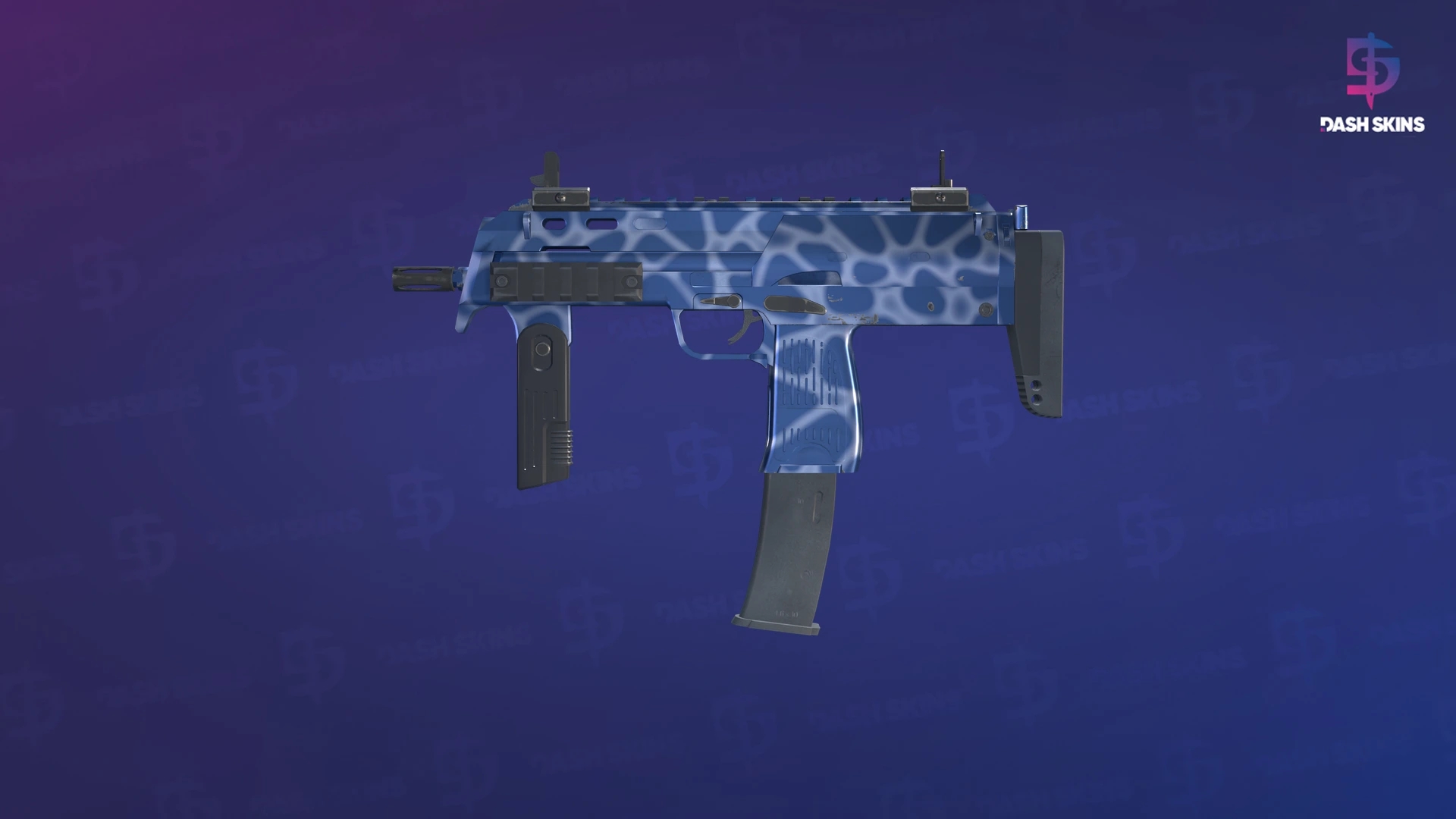 MP7 | Ocean Foam (Factory New) Screenshot Playside
