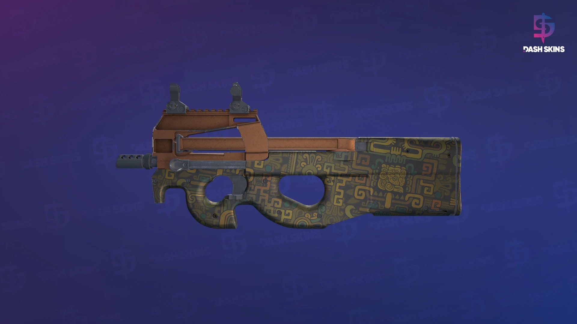 P90 | Ancient Earth (Field-Tested) Screenshot Playside