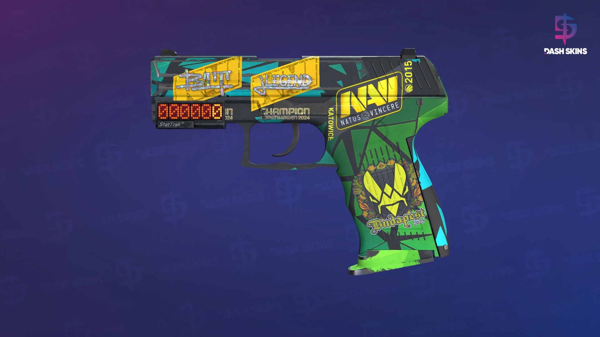 StatTrak™ P2000 | Pulse (Field-Tested) Screenshot Playside