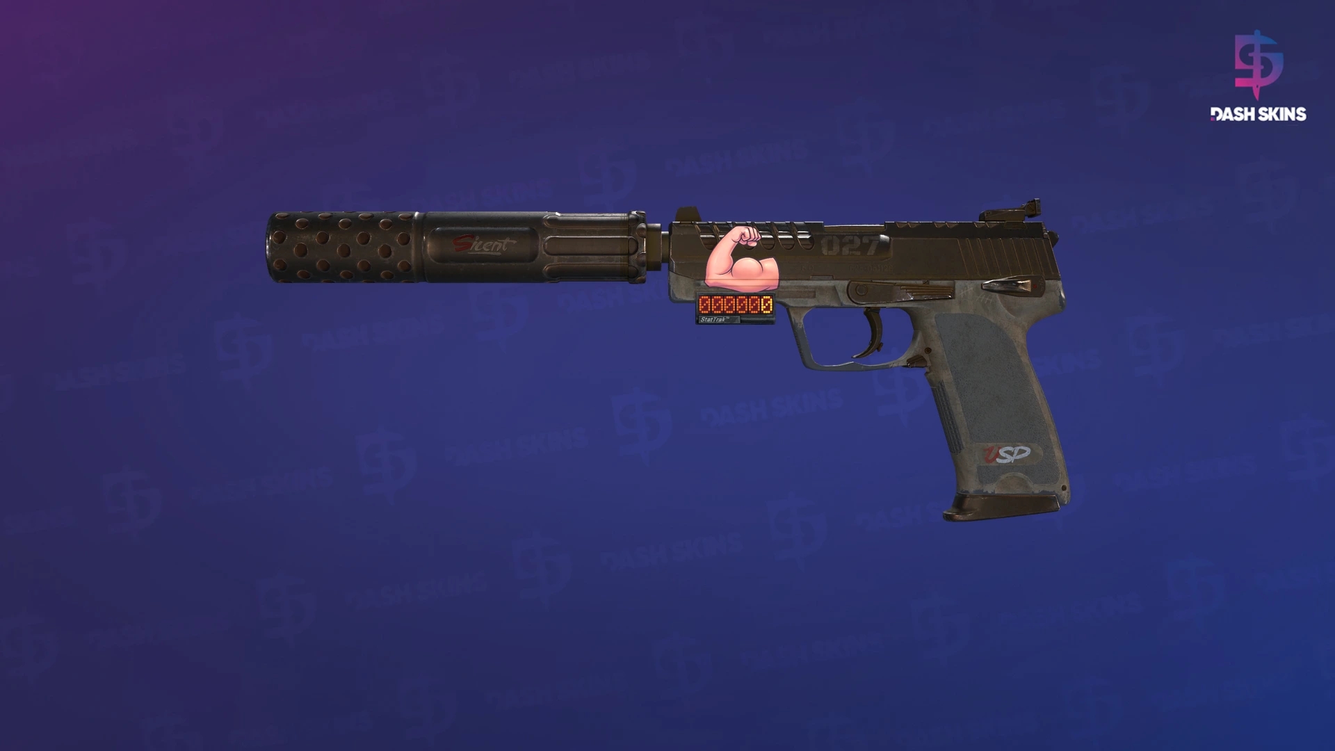 StatTrak™ USP-S | 27 (Battle-Scarred) Screenshot Playside