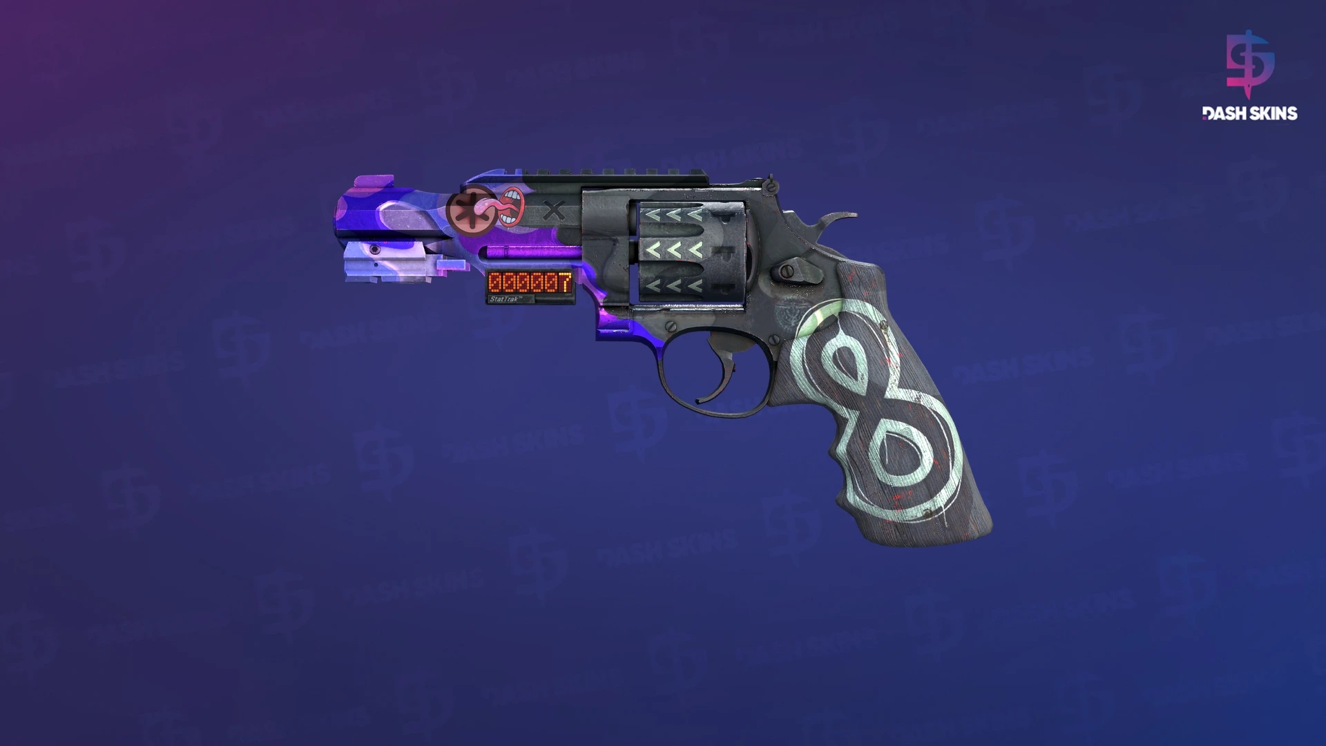 StatTrak™ R8 Revolver | Crazy 8 (Factory New) Screenshot Playside