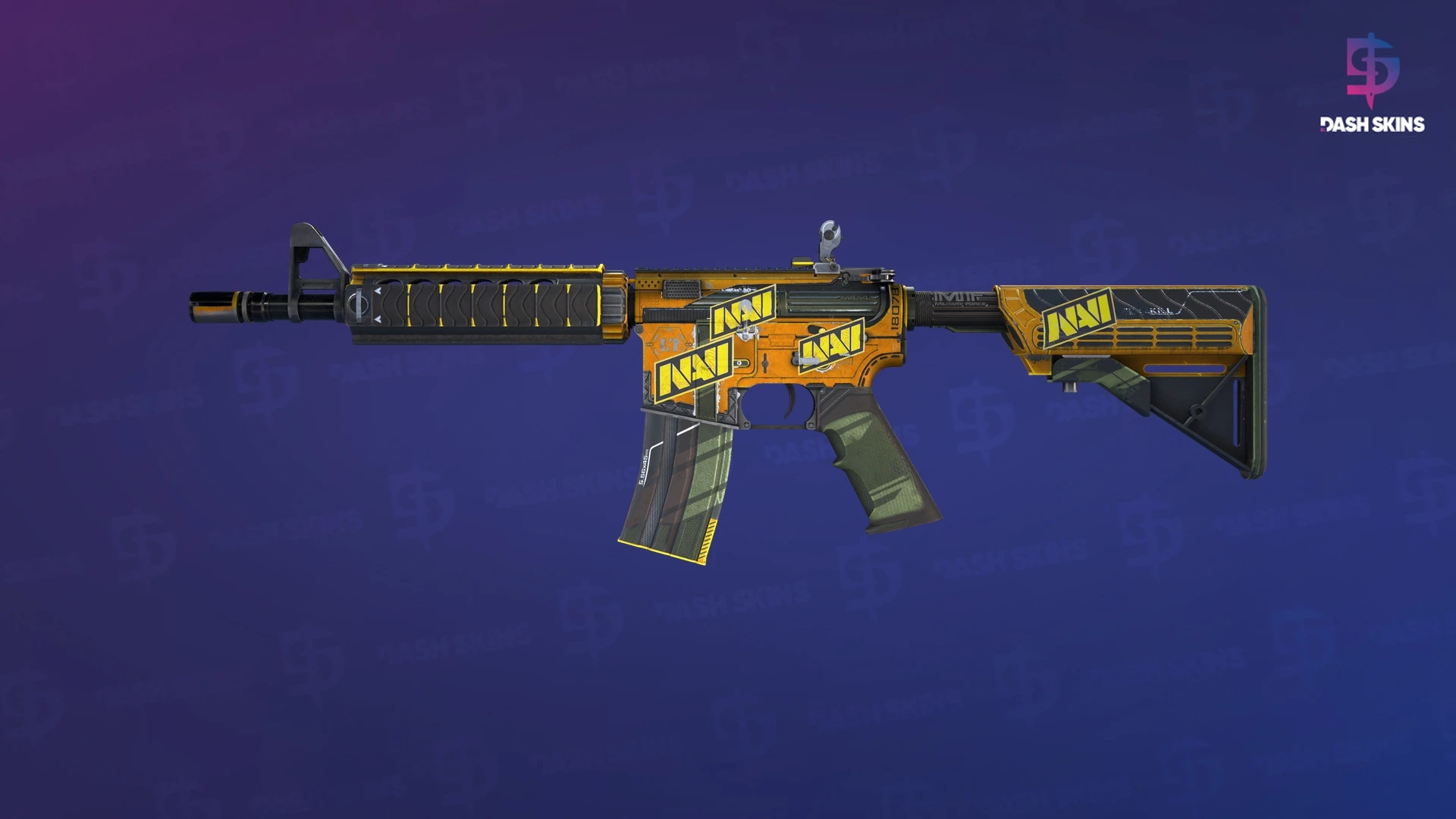 M4A4 | Buzz Kill (Well-Worn) Screenshot Playside