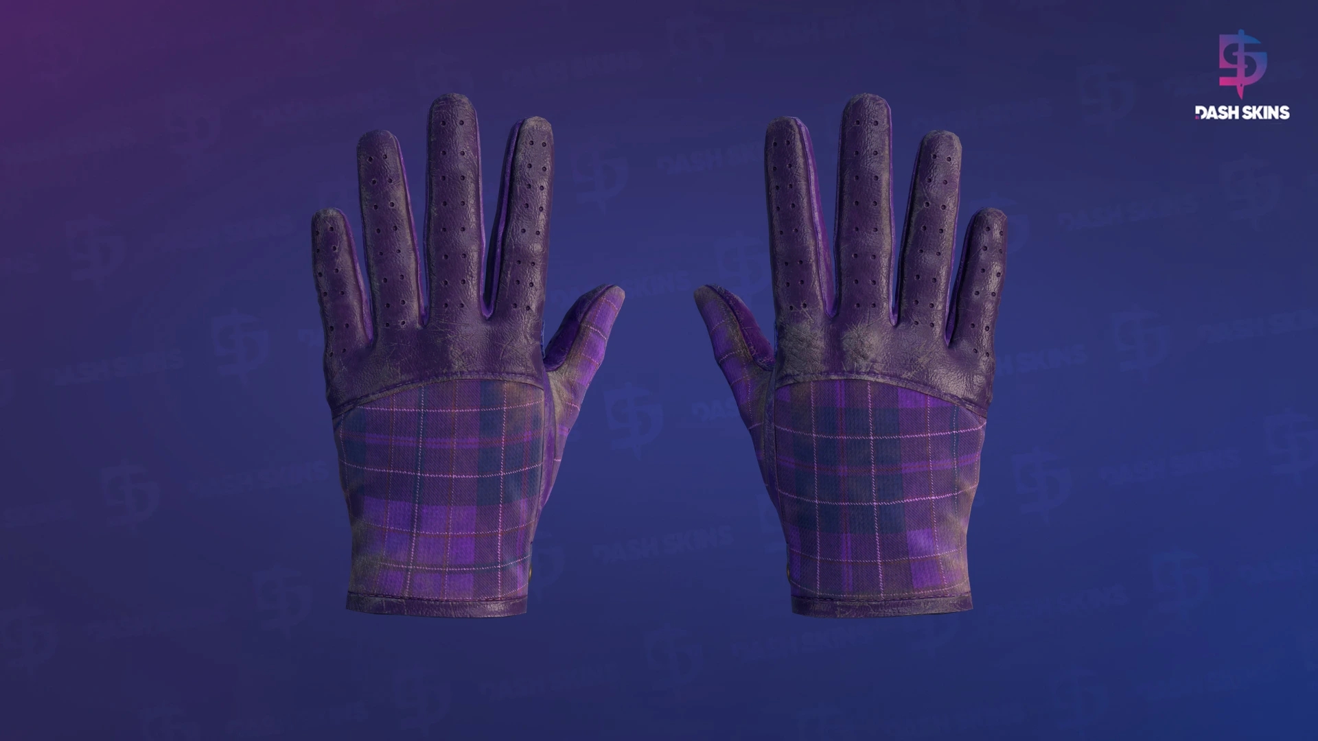 ★ Driver Gloves | Imperial Plaid (Battle-Scarred) Screenshot Playside