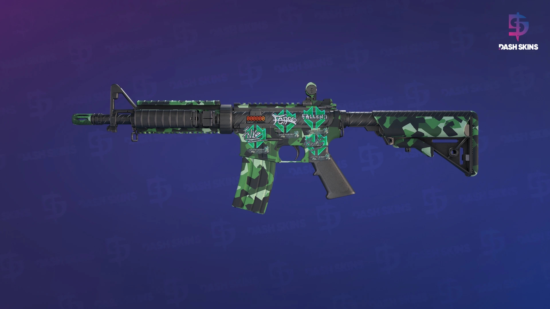 StatTrak™ M4A4 | Choppa (Minimal Wear) Screenshot Playside
