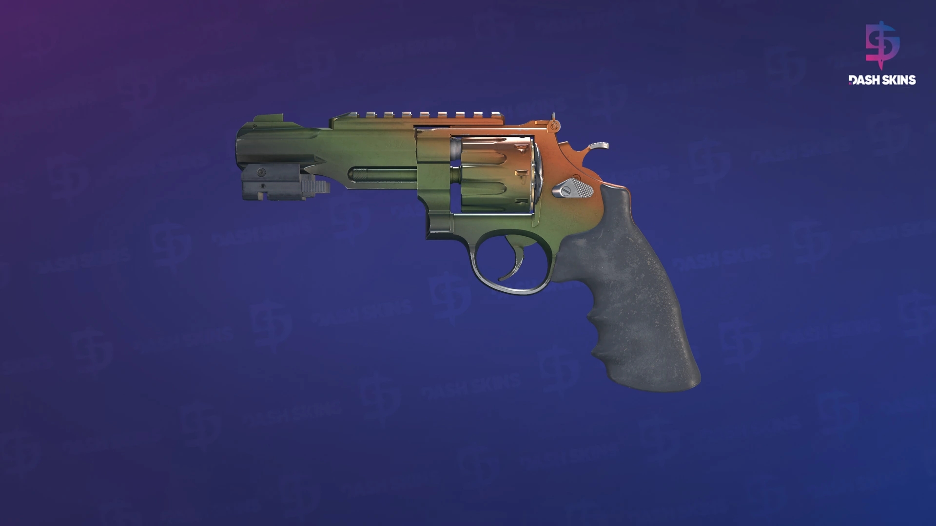 R8 Revolver | Amber Fade (Minimal Wear) Screenshot Playside