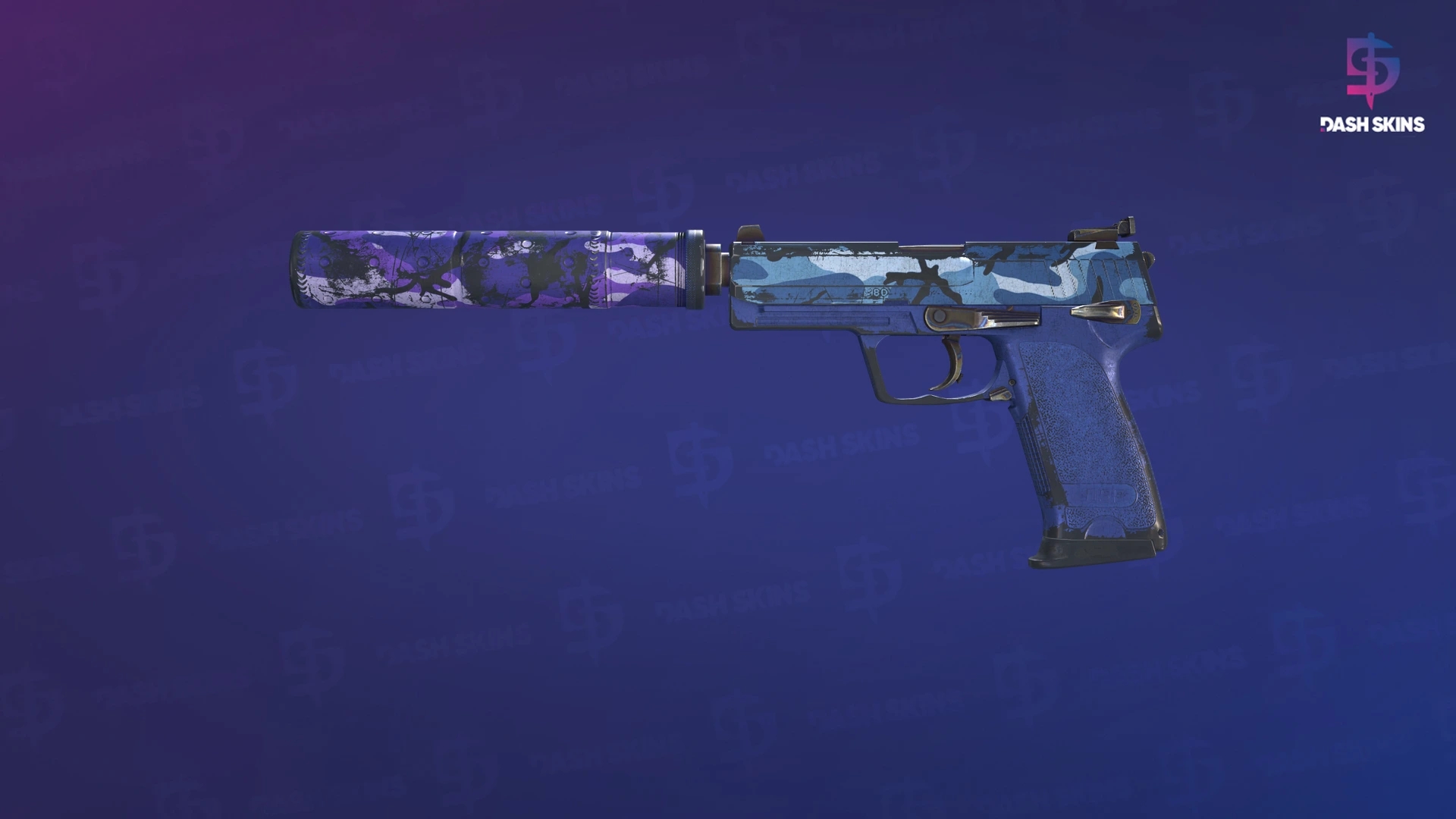 USP-S | Alpine Camo (Battle-Scarred) Screenshot Playside