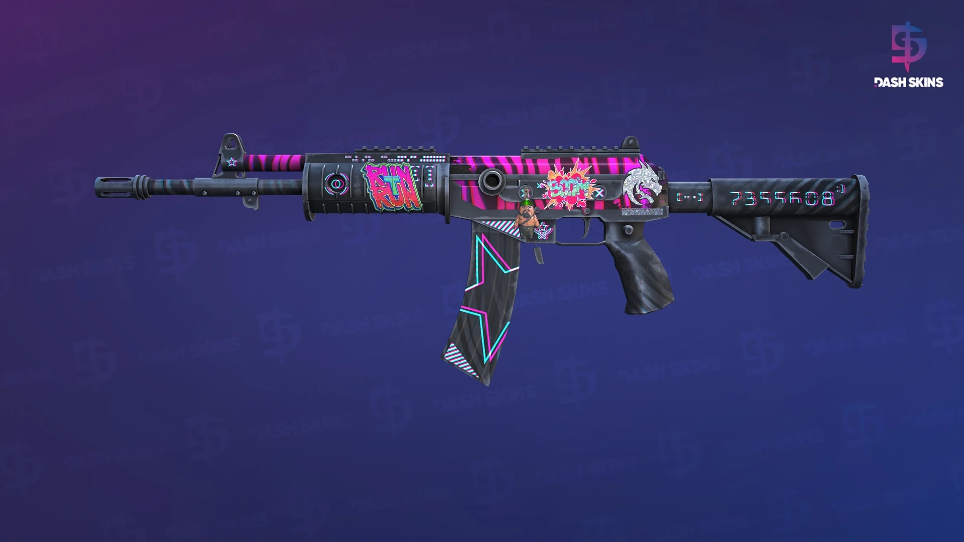 Galil AR | Chromatic Aberration (Field-Tested) Screenshot Playside