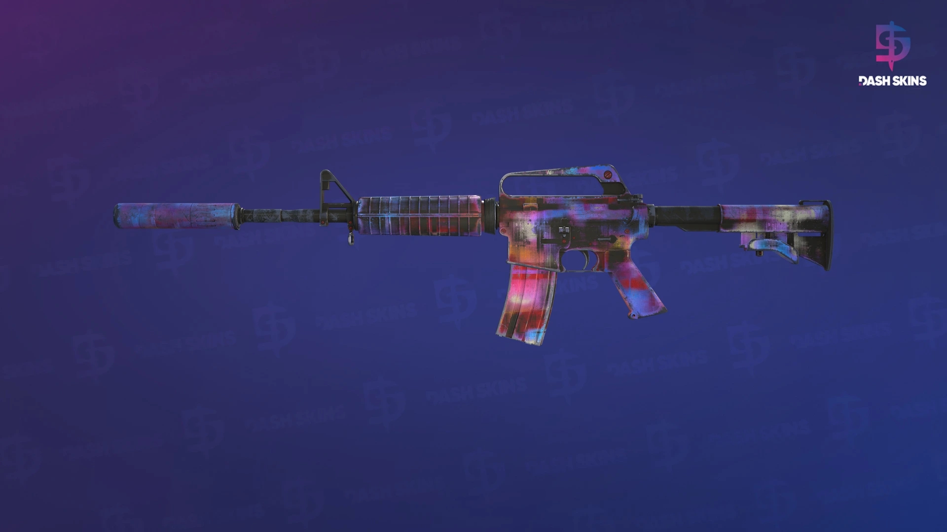 M4A1-S | Glitched Paint (Field-Tested) Screenshot Playside