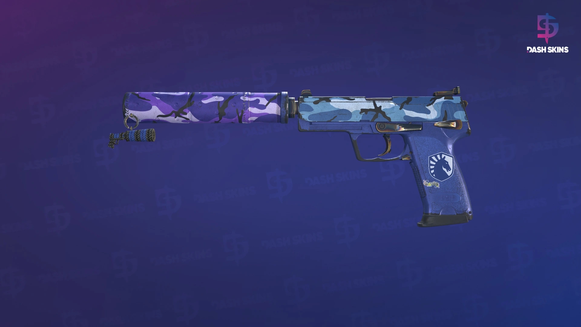 USP-S | Alpine Camo (Well-Worn) Screenshot Playside